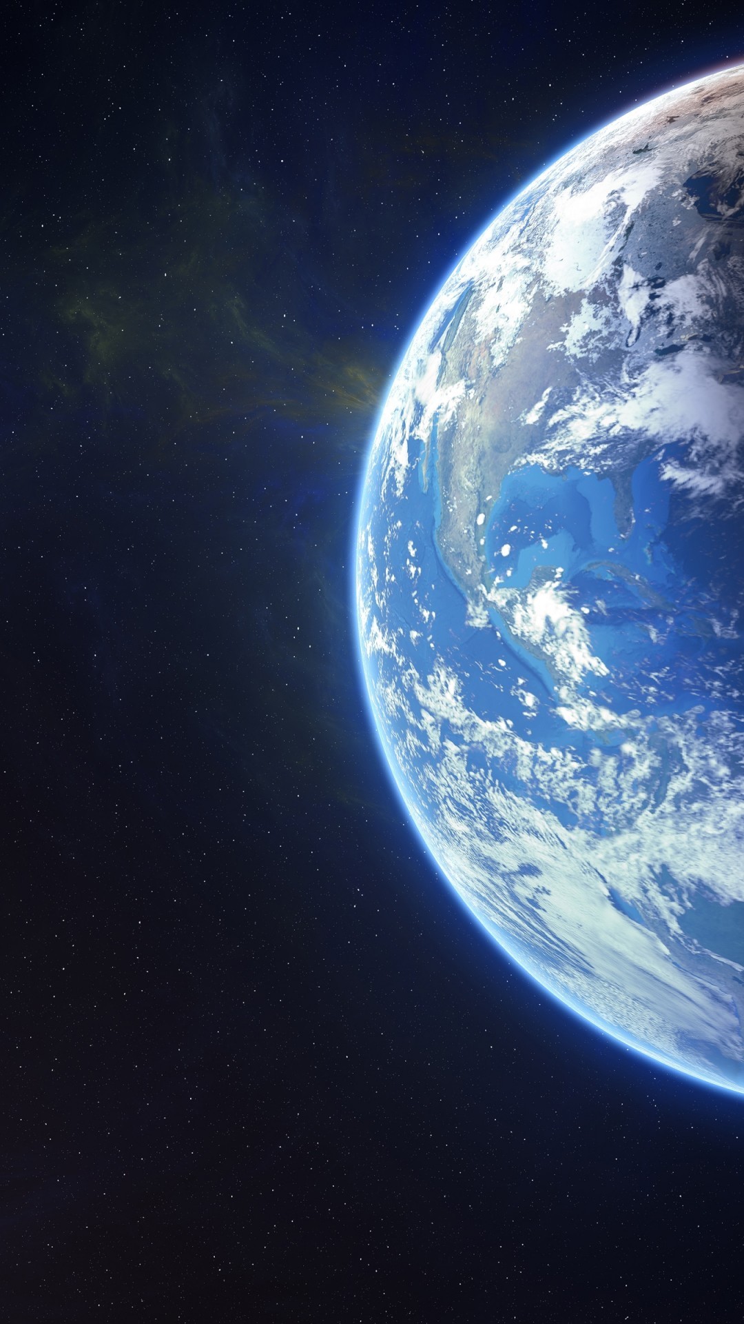 Earth, Moon, Galaxy, Stars, Light - HD Wallpaper 