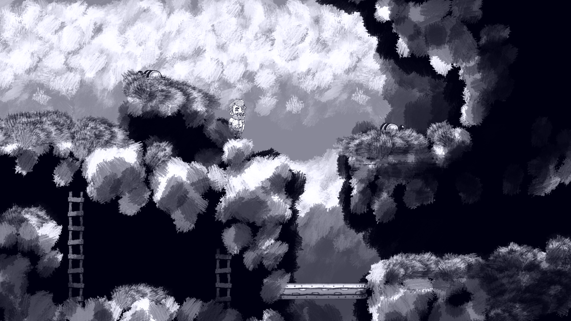 Monochrome - HD Wallpaper 