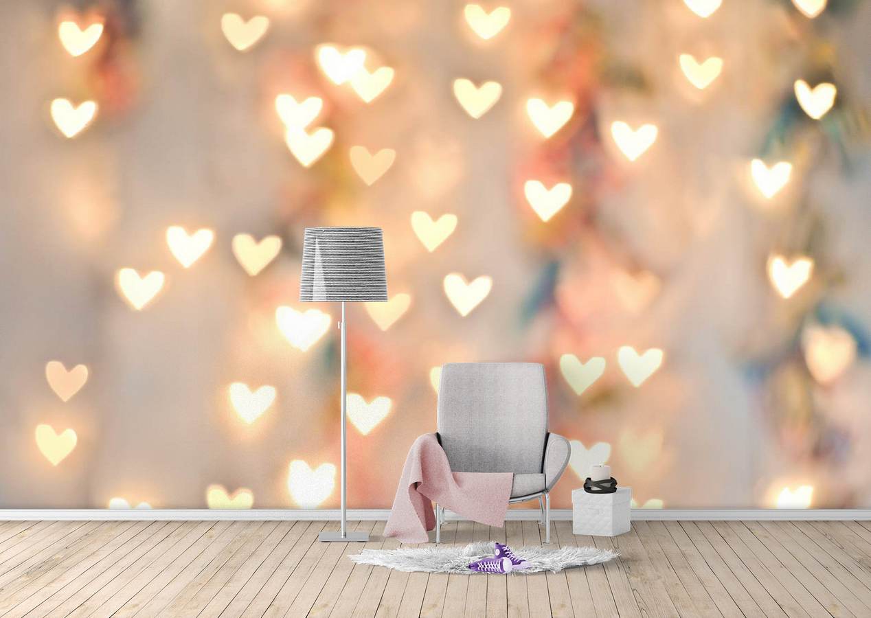 Photography Heart Background - HD Wallpaper 