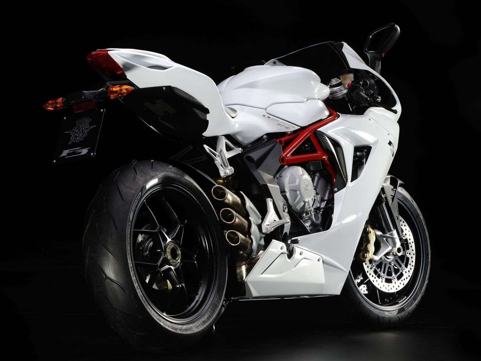 2013 Yamaha R6 White Wallpapers - Mv Agusta Tamburini F4 - HD Wallpaper 