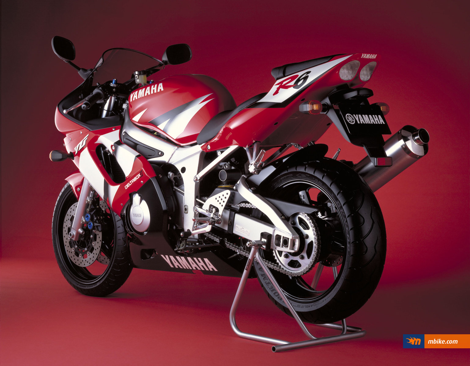 2002 Yamaha Yzf-r6 - Yamaha R6 2002 Red - HD Wallpaper 