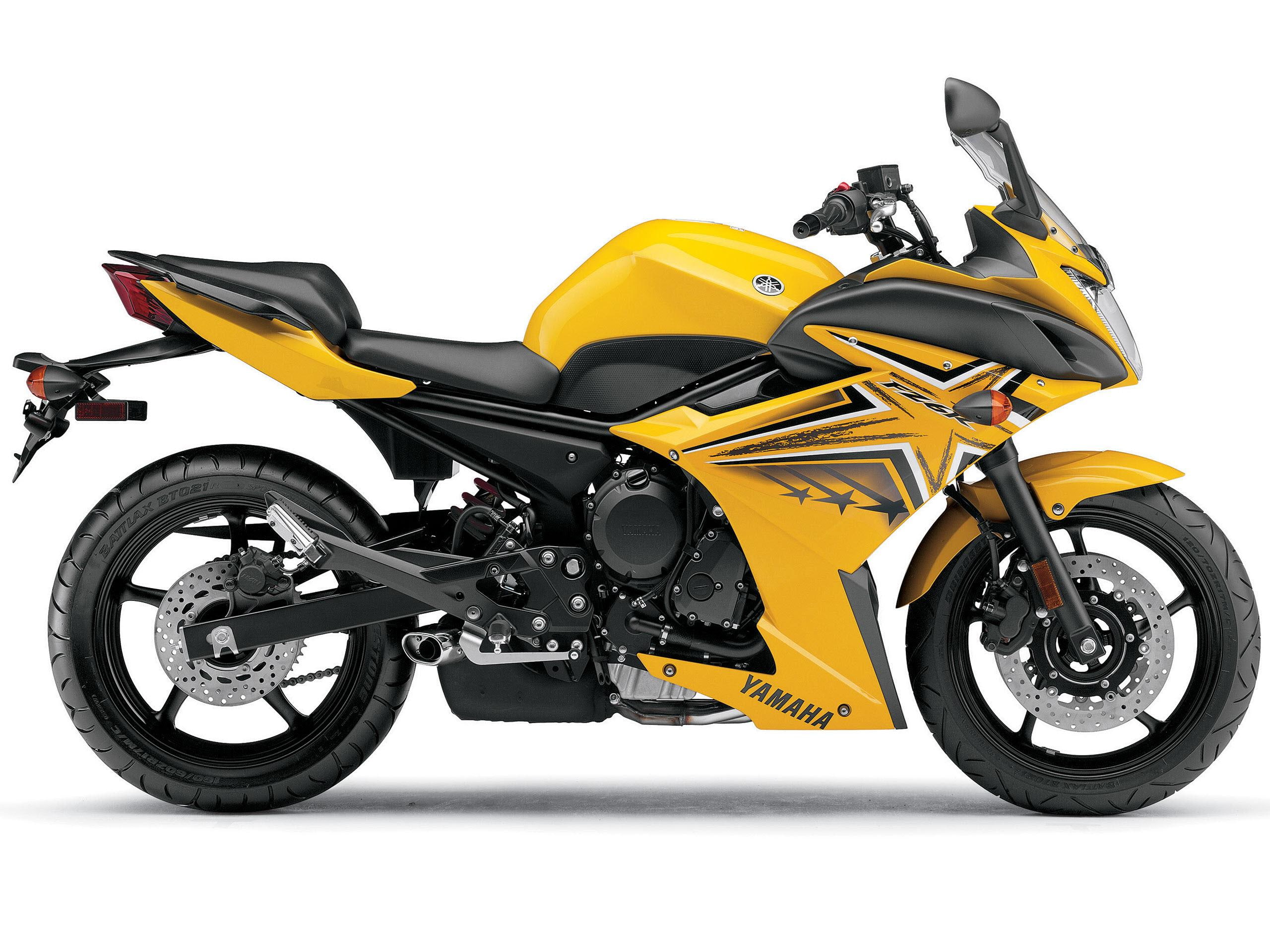 Yellow 2009 Yamaha Fz6r - HD Wallpaper 