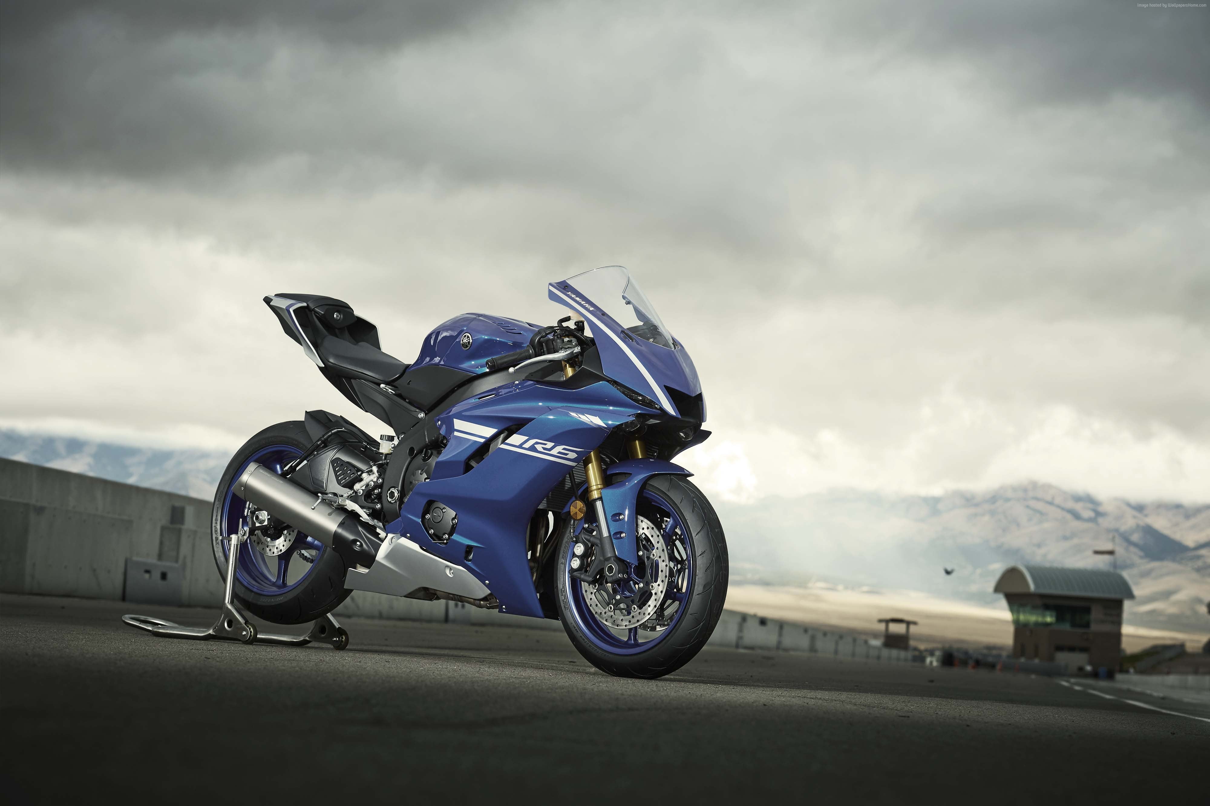 Yamaha R6 2017 Wallpaper Hd - HD Wallpaper 