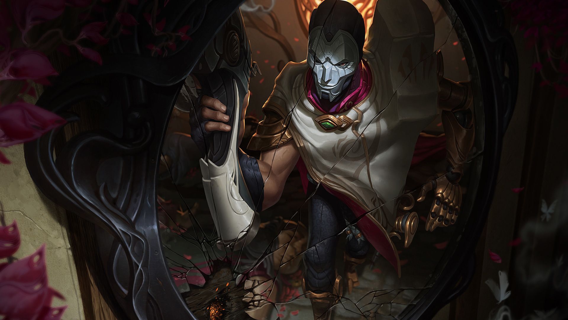 Jhin Splash Art - HD Wallpaper 
