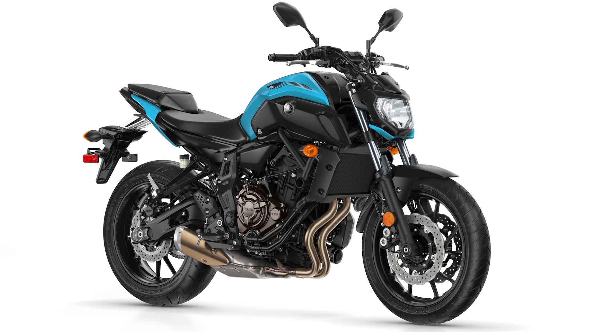 Yamaha Mt 07 Black 2019 - HD Wallpaper 