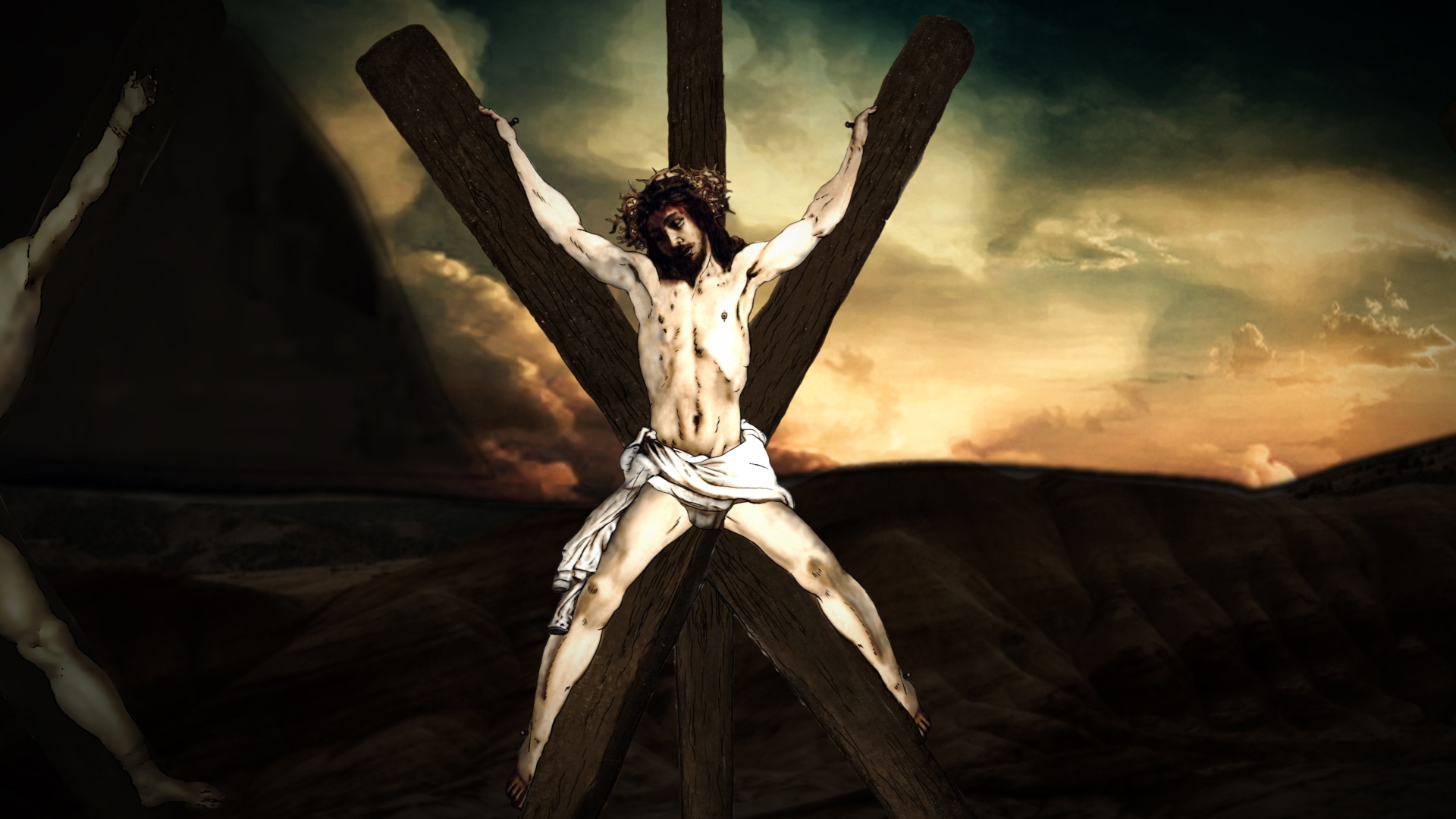 Jesus Wallpapers With Bible Verses In English - Biblical Conspiracies - HD Wallpaper 
