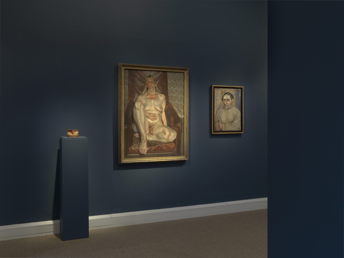 This Is An Image Of An Artwork - Naked Portrait - HD Wallpaper 