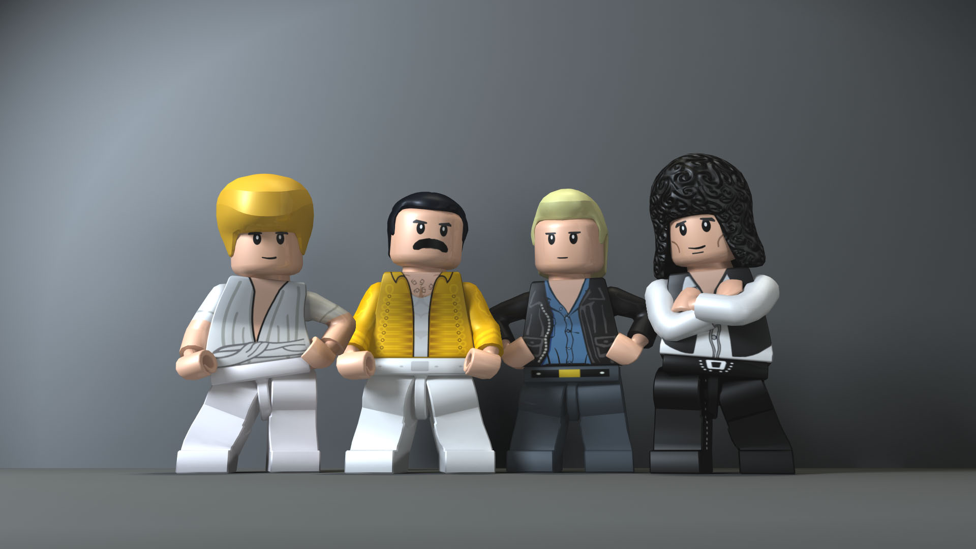 Lego Queen Rock Band - HD Wallpaper 