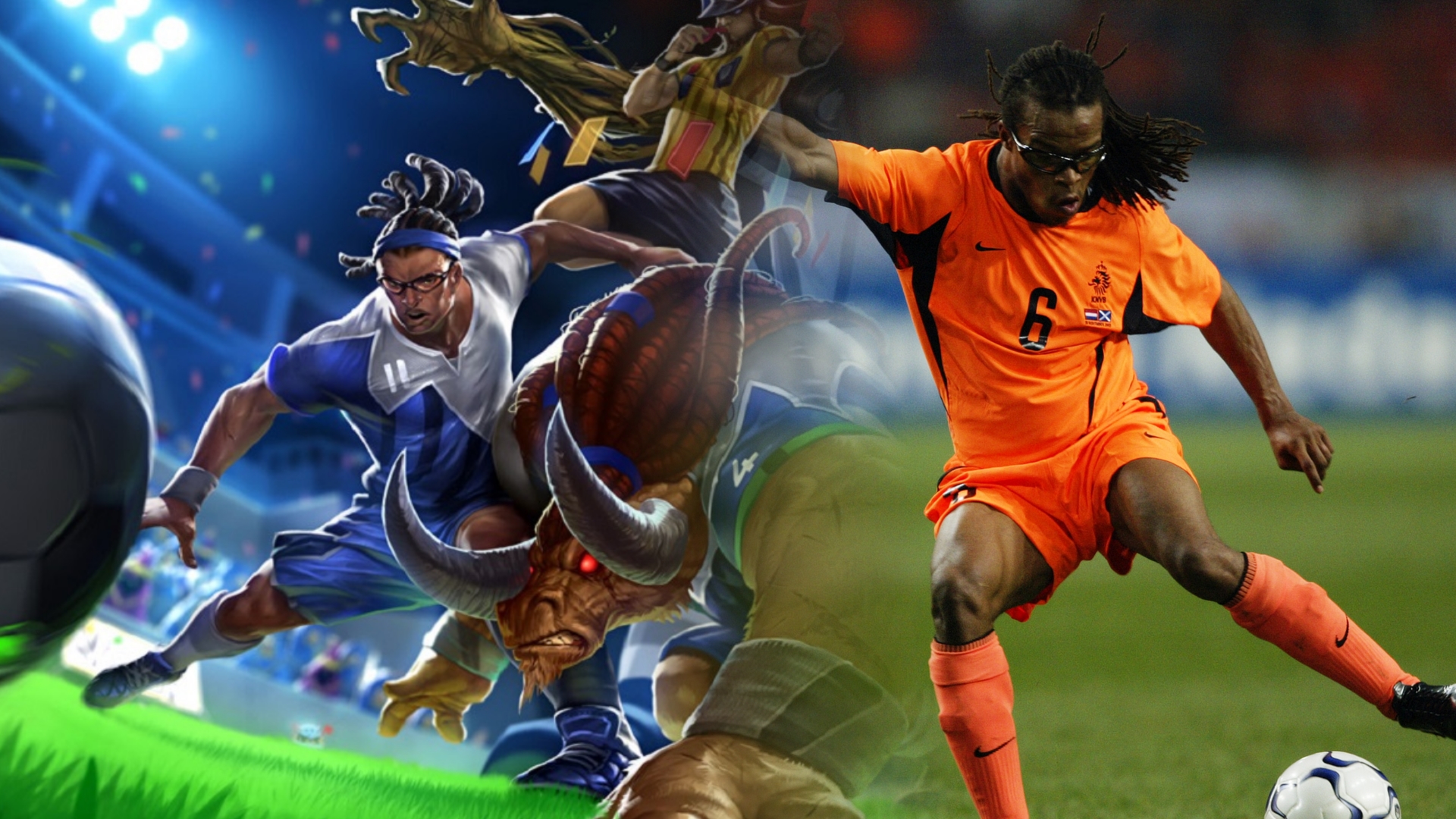 Edgar Davids League Of Legends - HD Wallpaper 