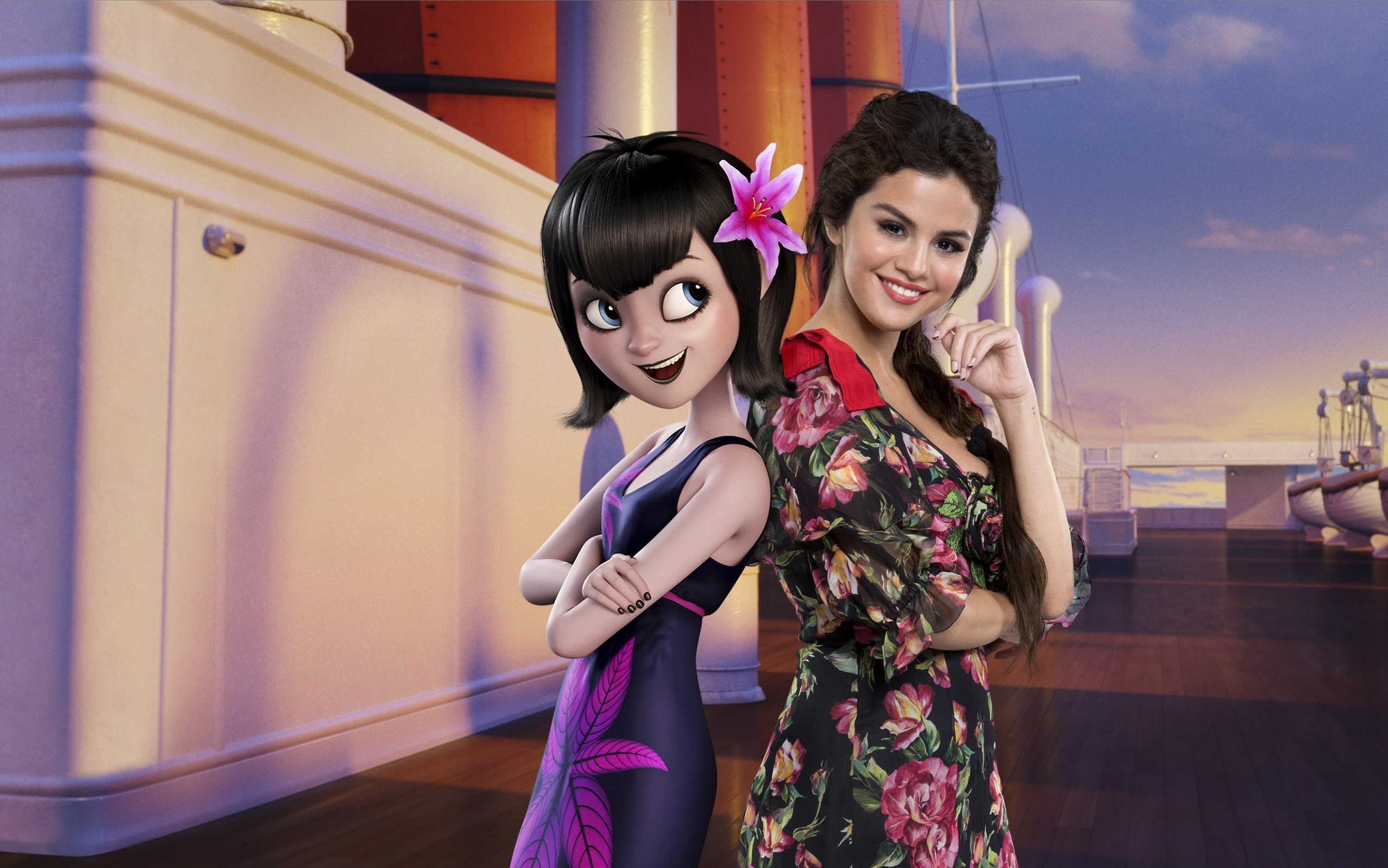 Wallpaper Mavis And Selena Gomez, Hotel Transylvania - Hotel Transylvania 3 Mavis - HD Wallpaper 