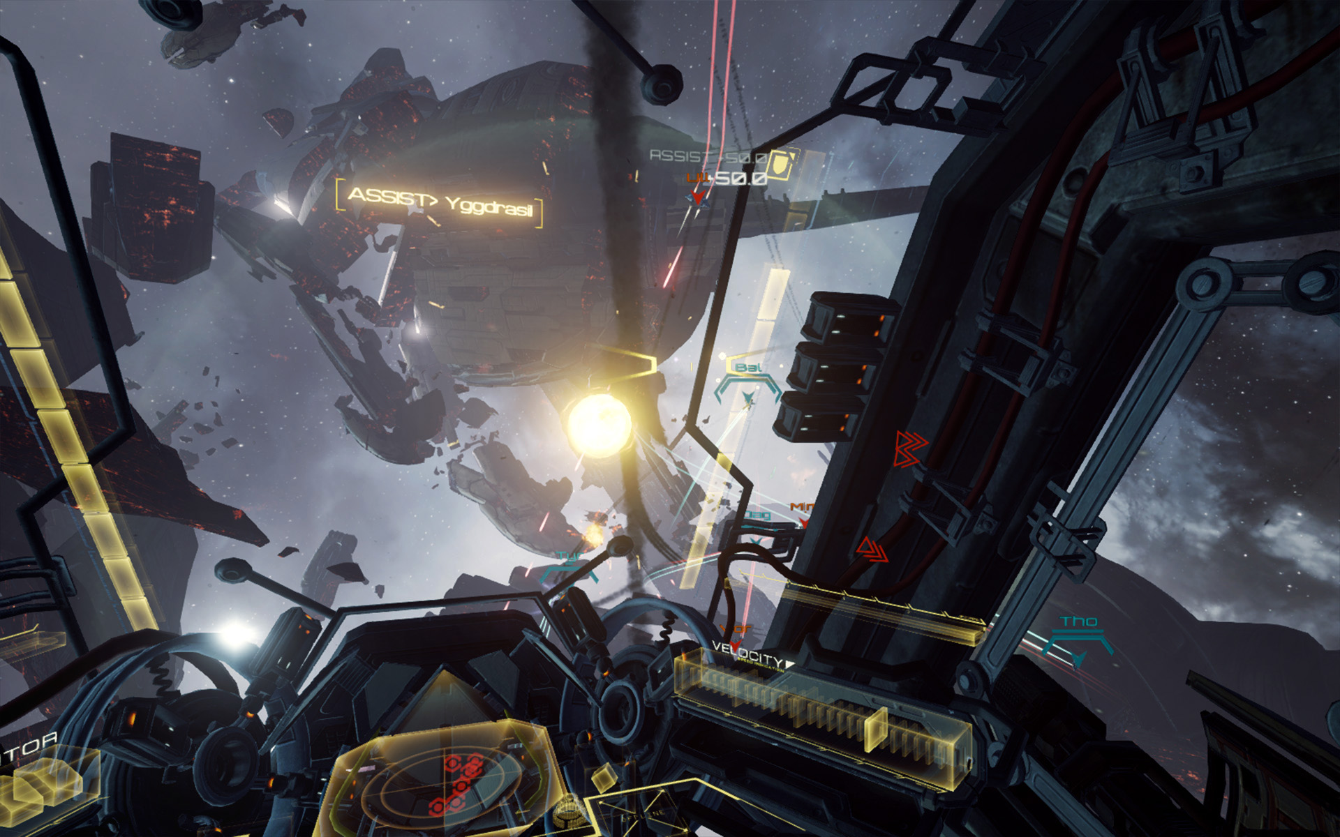 Eve Valkyrie Game Vr - HD Wallpaper 
