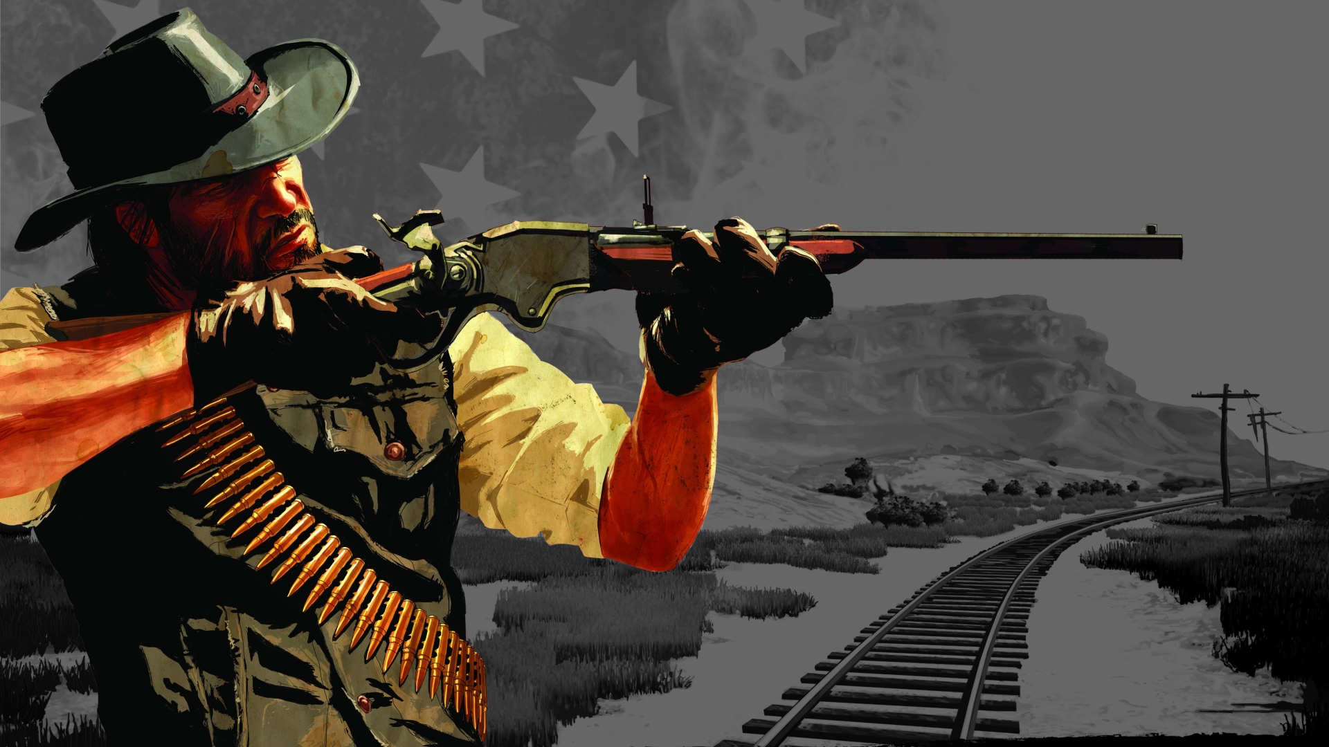 Red Dead Redemption 2 1920×1080 Wallpaper - Red Dead Redemption 1 John - HD Wallpaper 