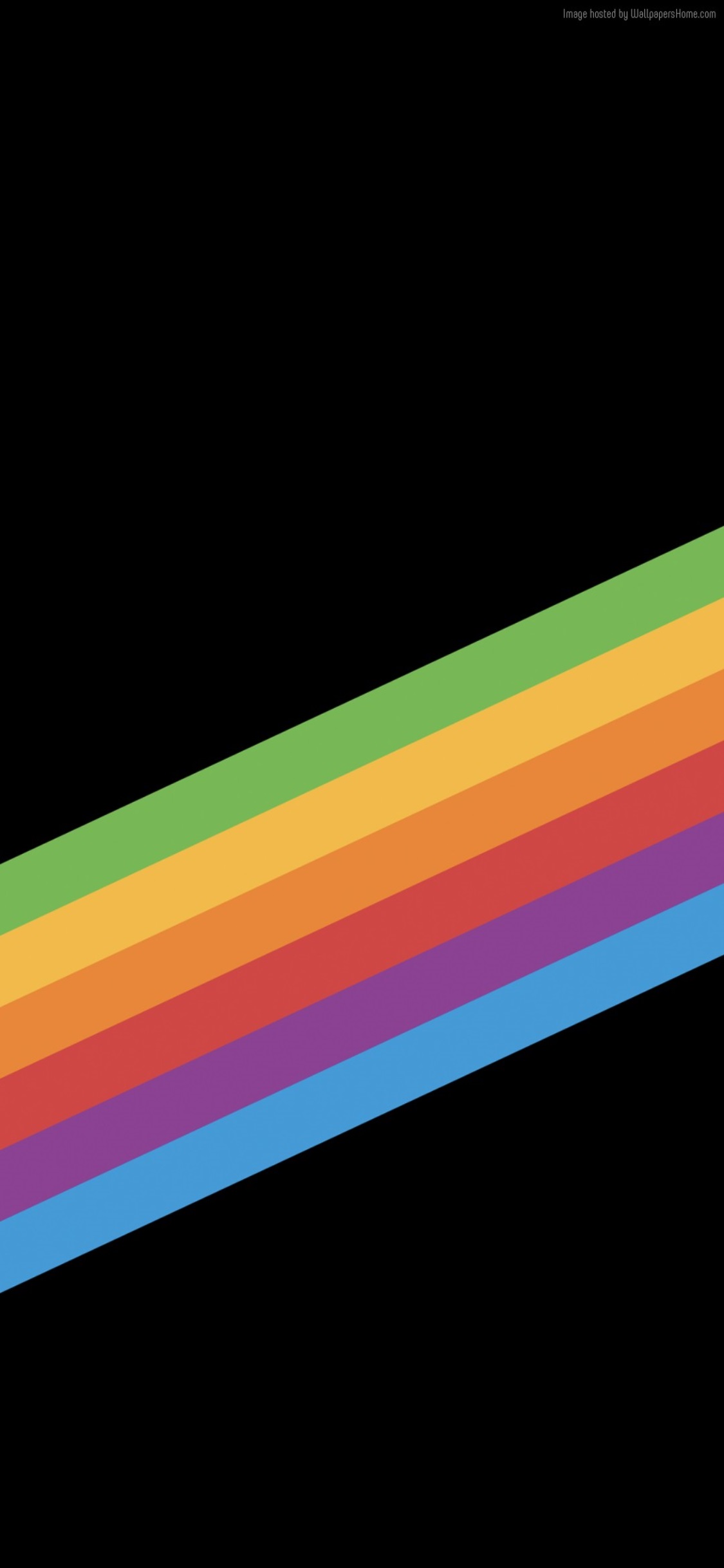 Iphone X Wallpapers Iphone 8 Ios11 Rainbow Retina 4k - Orange - HD Wallpaper 