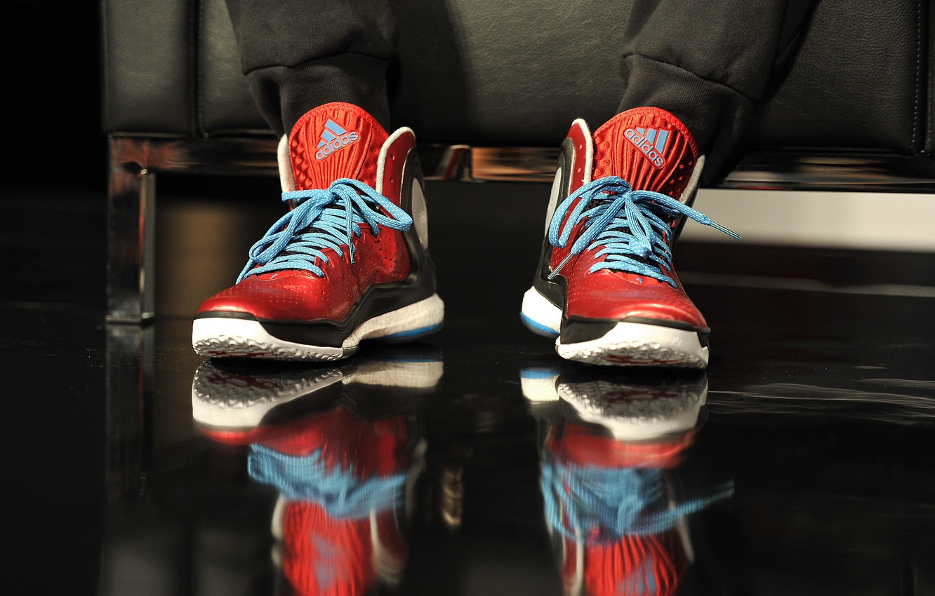 Photo Wallpaper Sport, Adidas, Sneakers, D Rose 5 Boost - Sneakers - HD Wallpaper 