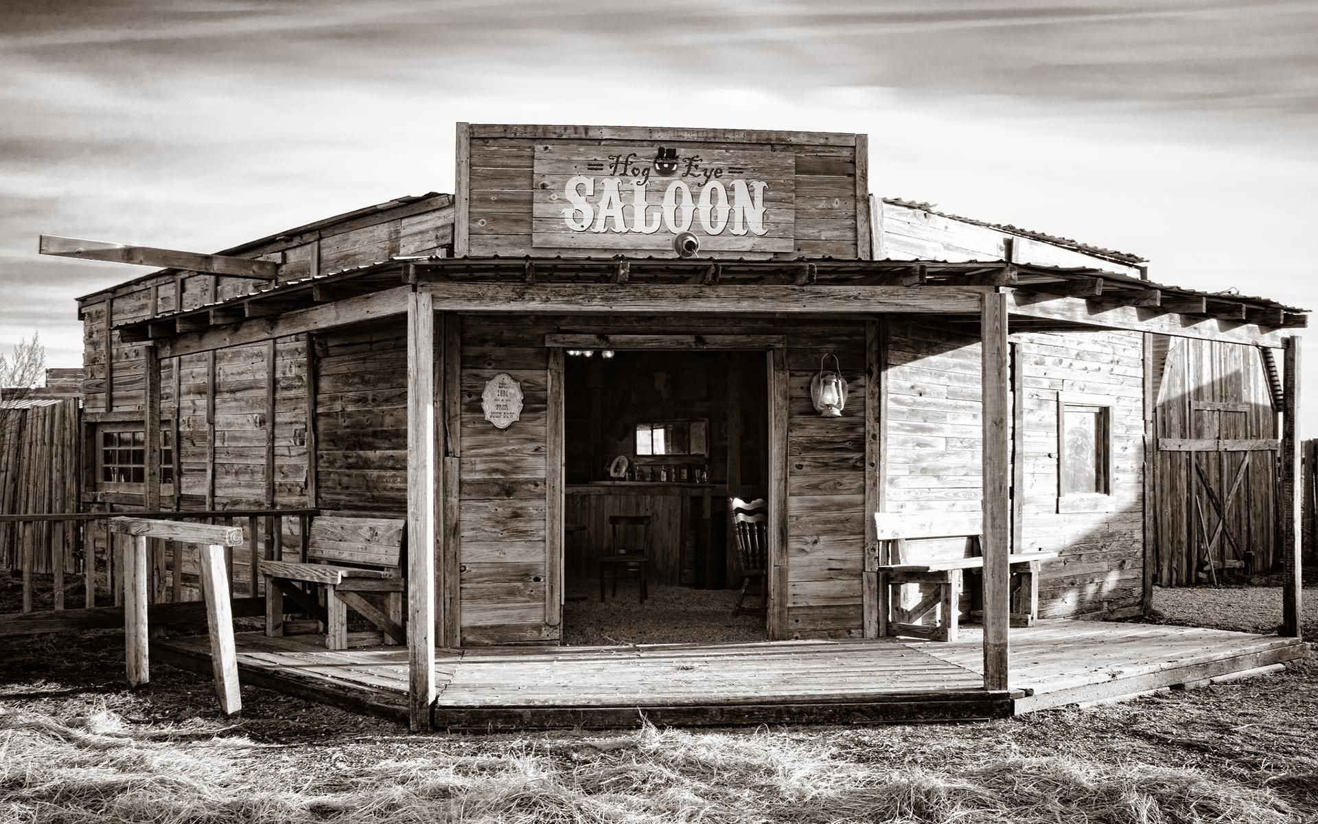 Old Western Saloon Background - HD Wallpaper 