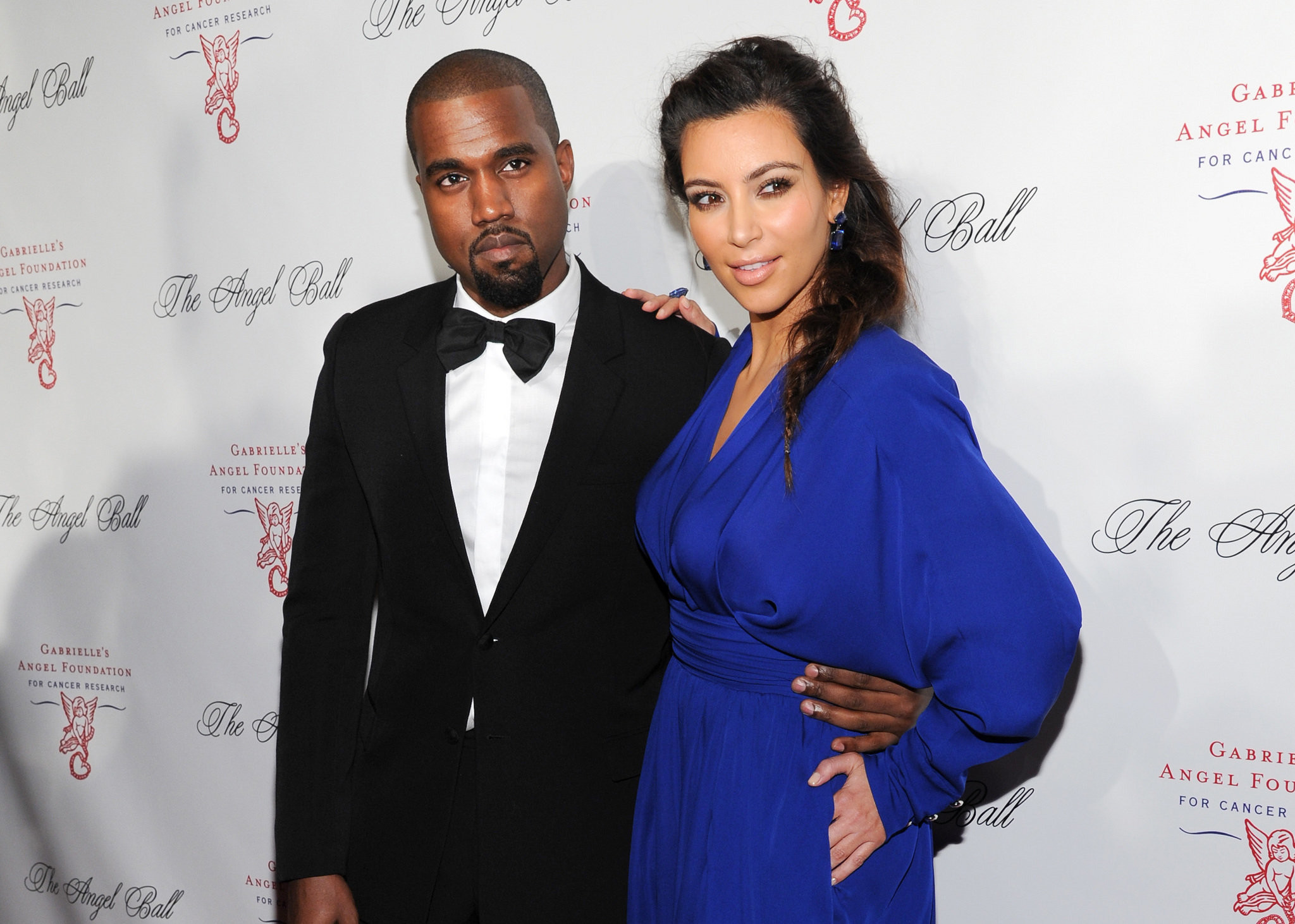 Kim Kardashian Kanye West Wallpaper Hd - Kim Kardashian And Kanye West - HD Wallpaper 