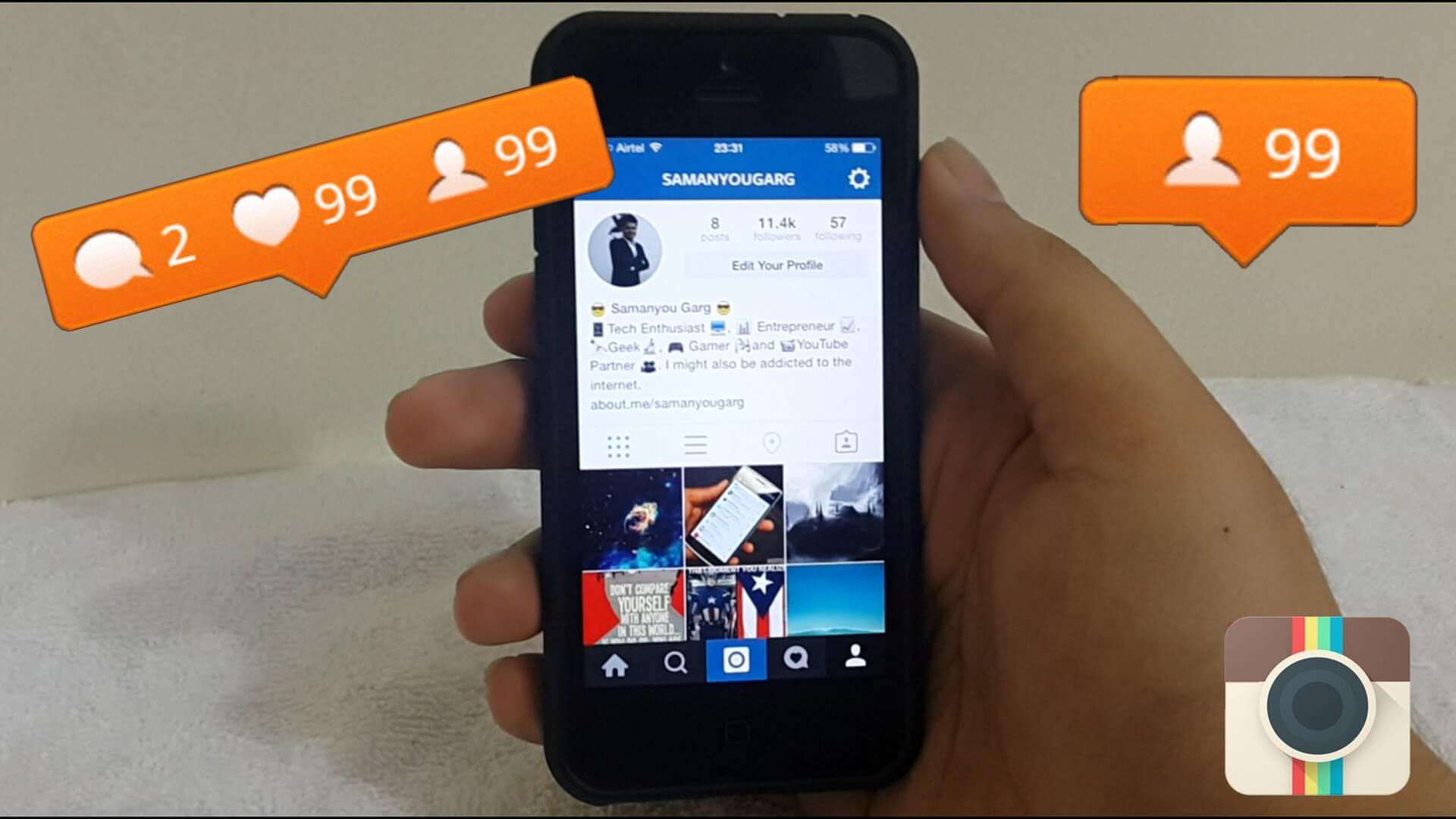 Get More Instagram Followers For Free - HD Wallpaper 