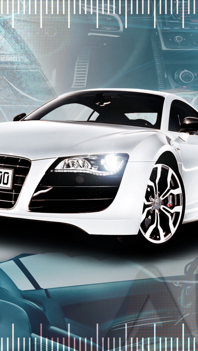 Audi R8 V10 - HD Wallpaper 