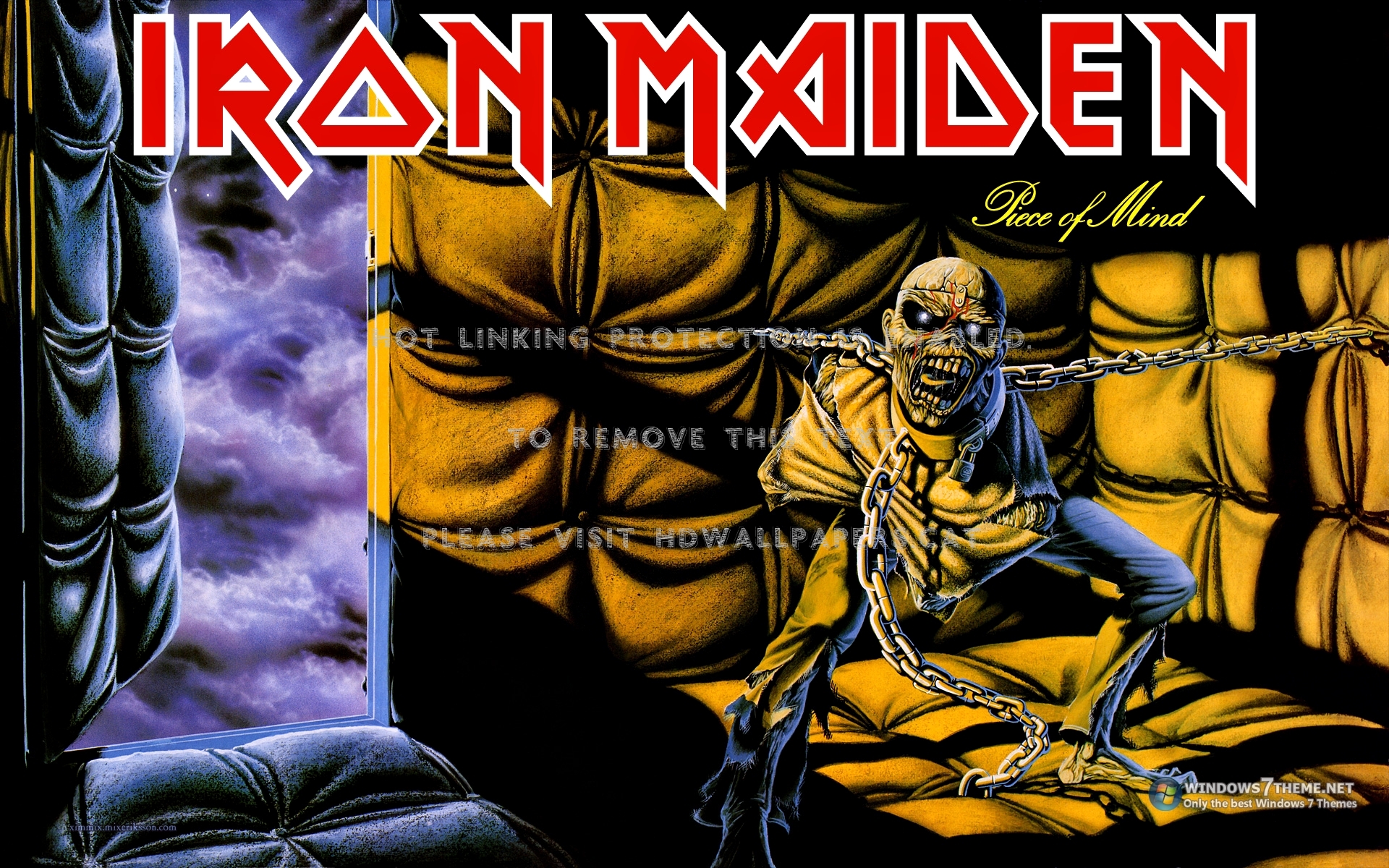 Iron Miden Caveira Famosos Correntes Banda - Eddie Iron Maiden Album Covers - HD Wallpaper 