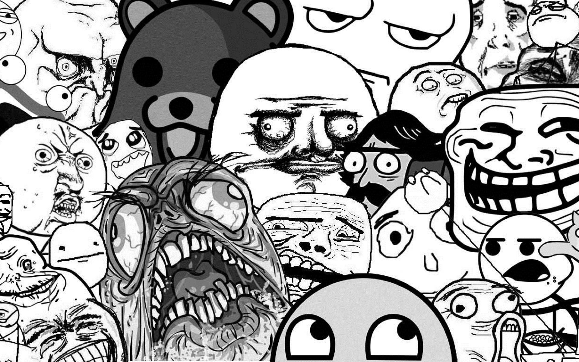 Meme Face Wallpaper 
 Data-src - Fondos De Pantalla De Memes - HD Wallpaper 