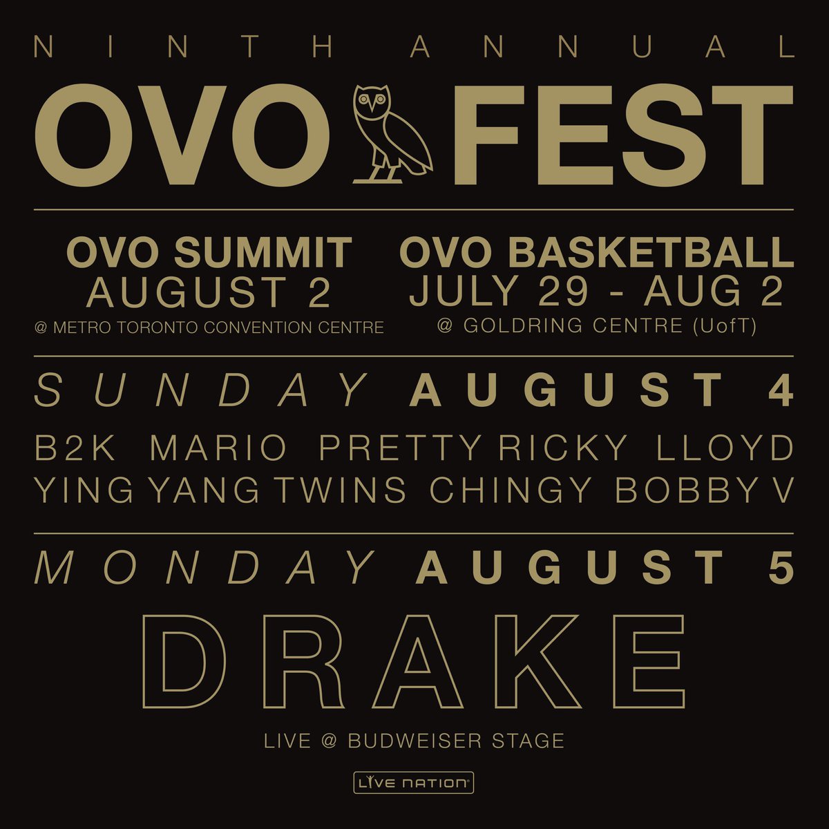 Ovo Fest 2019 Lineup - HD Wallpaper 