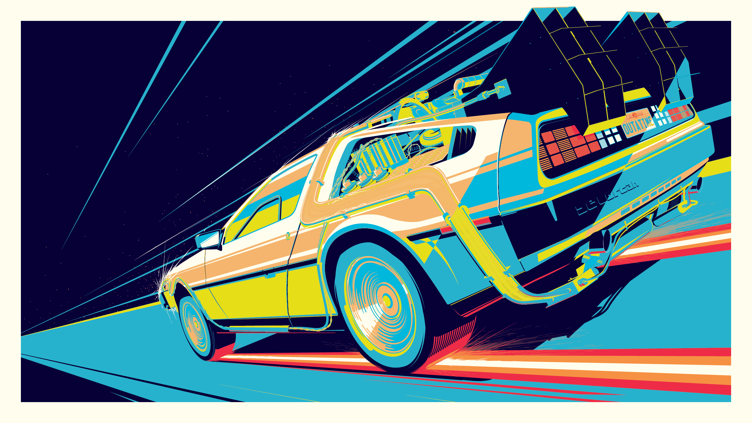 Back To The Future Wallpaper Iphone - 2592x1458 Wallpaper - teahub.io