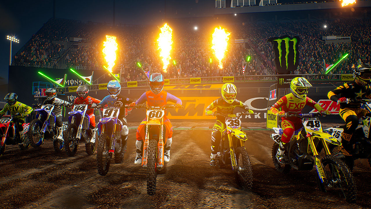Monster Energy Supercross 2 - HD Wallpaper 