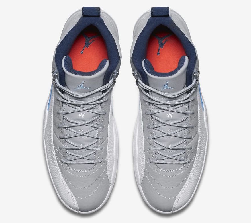 jordan retro 12 wolf grey university blue
