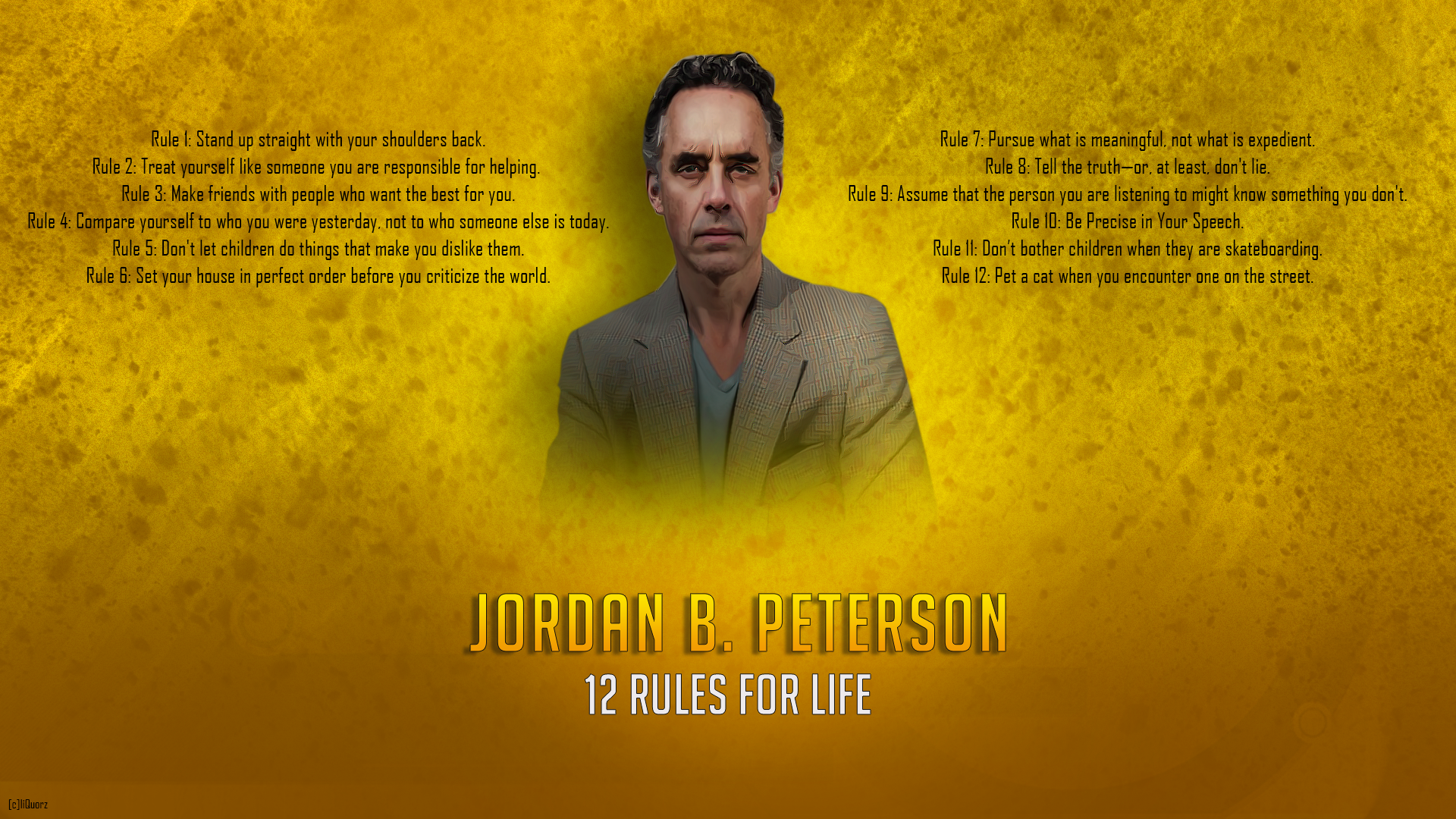 12 Rules For Life - HD Wallpaper 