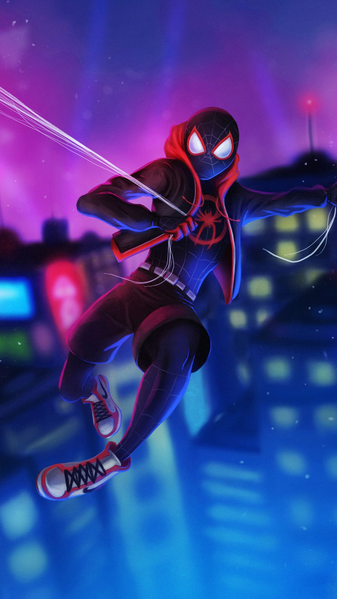 Miles Morales Wallpaper Iphone X - HD Wallpaper 