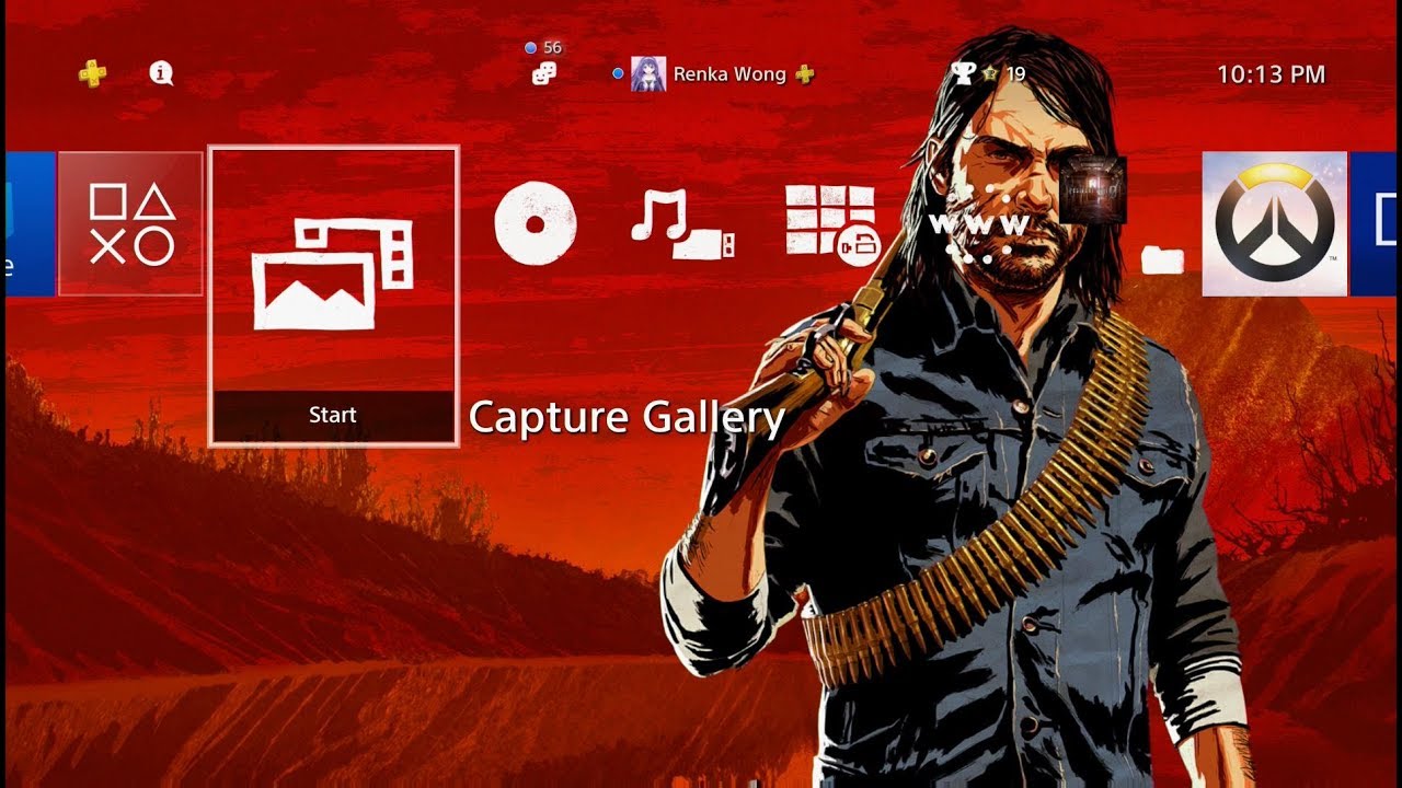 Red Dead Redemption 2 Ps4 Theme - HD Wallpaper 