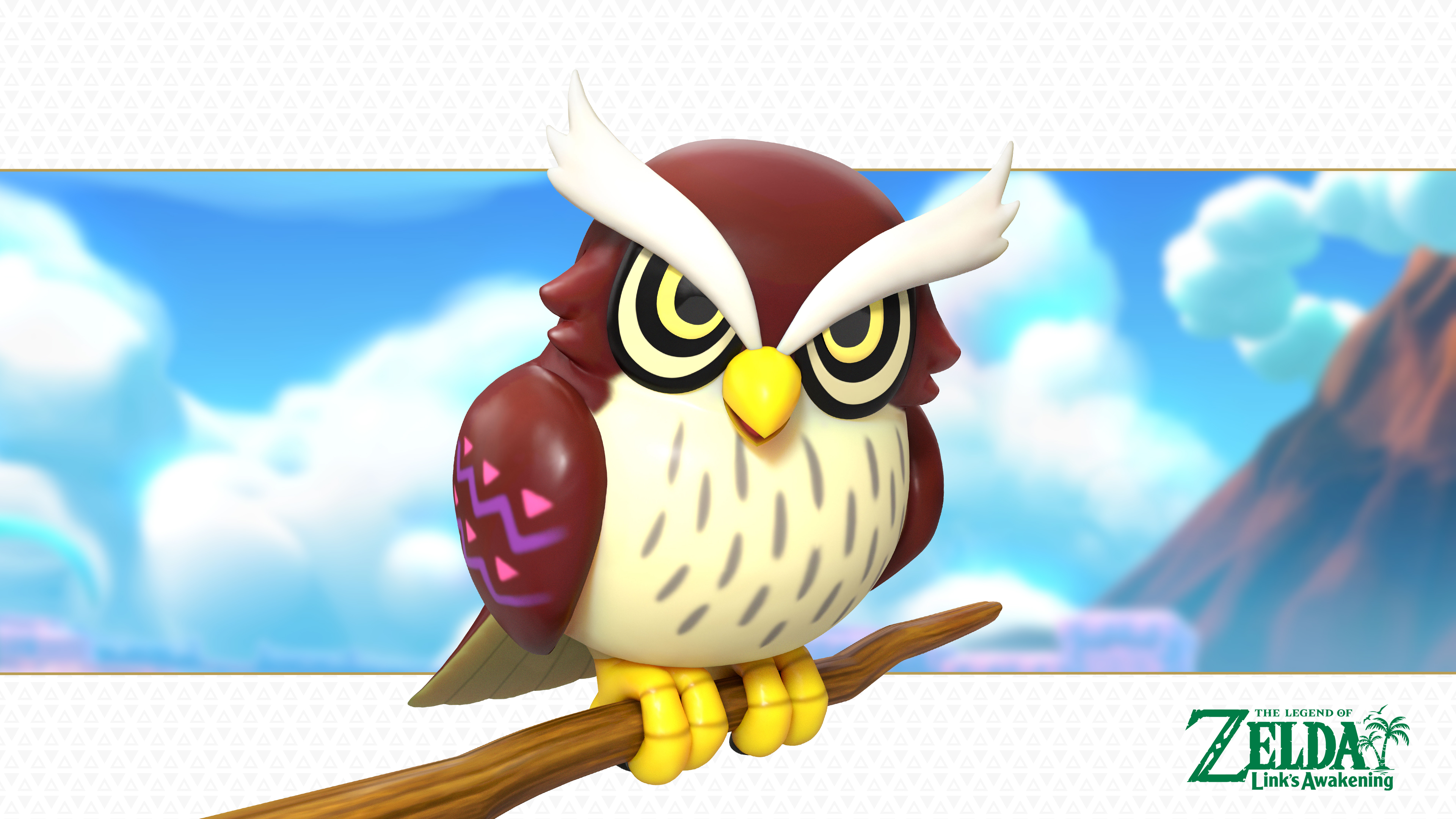Zelda Link's Awakening Owl - HD Wallpaper 