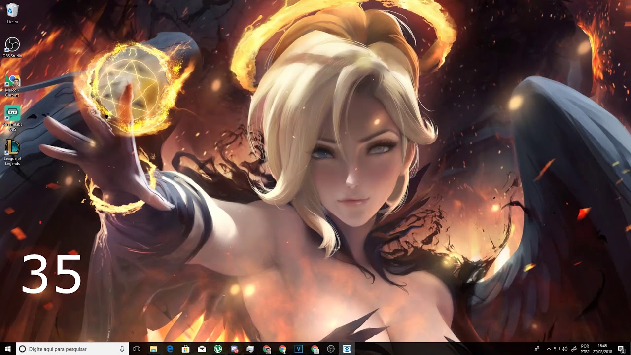 Papel De Parede Anime Para Pc - HD Wallpaper 