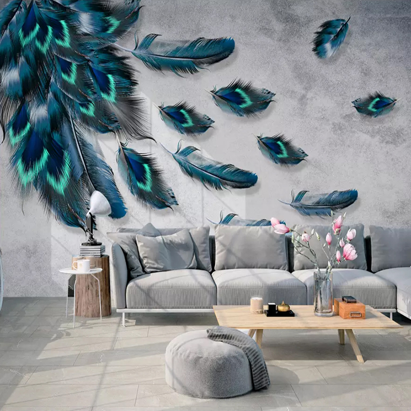 Bedroom Texture Painting On Walls - HD Wallpaper 