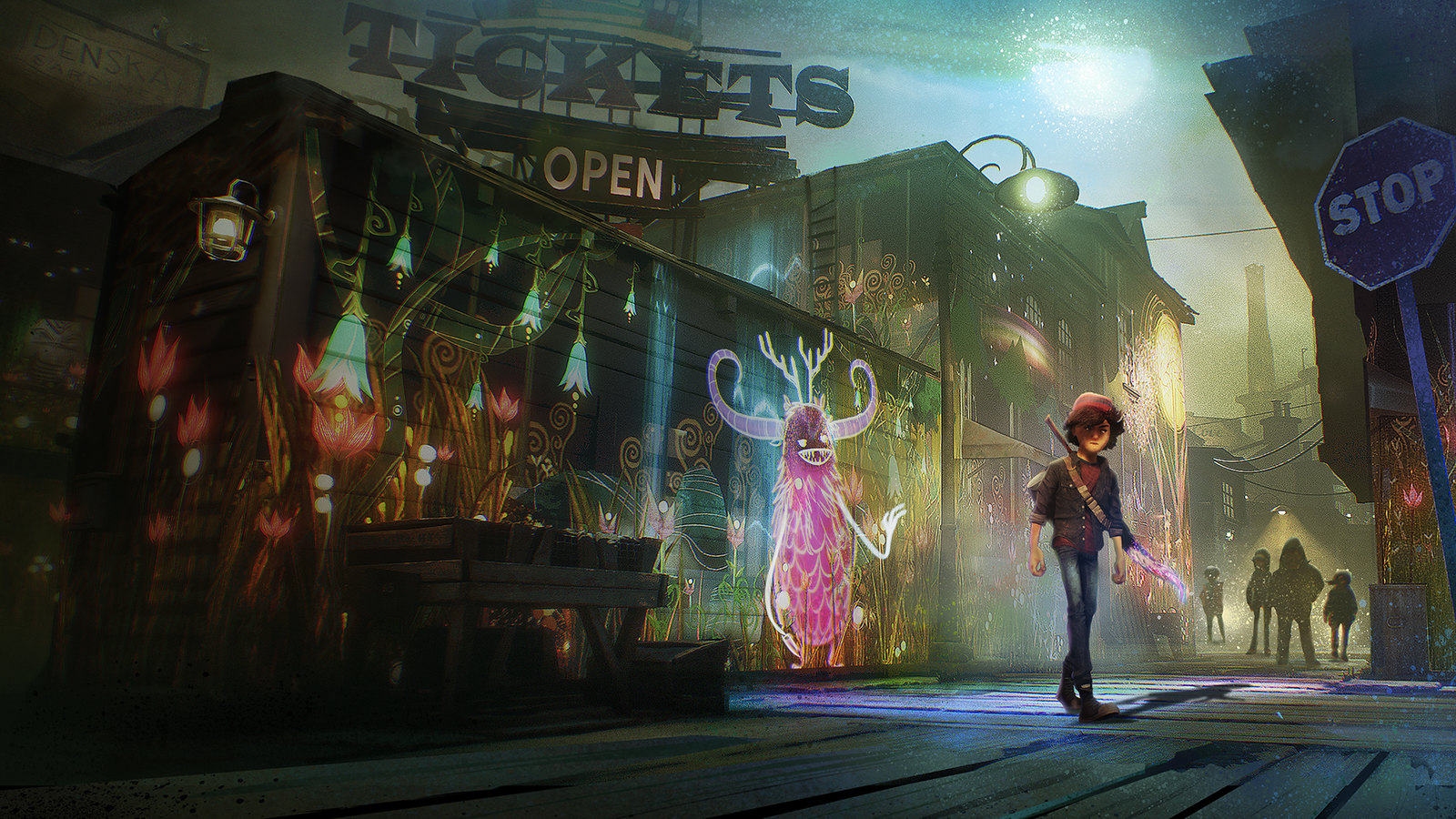 Concrete Genie - Concrete Genie Review - HD Wallpaper 