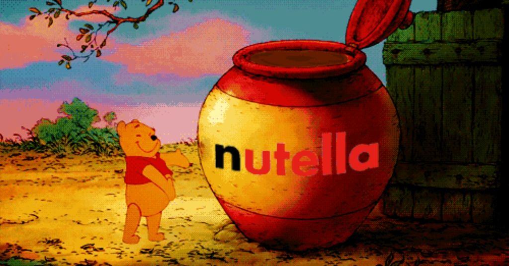 Believe, Hope, And Nutella Image - Winnie The Pooh Hugging Honey - HD Wallpaper 