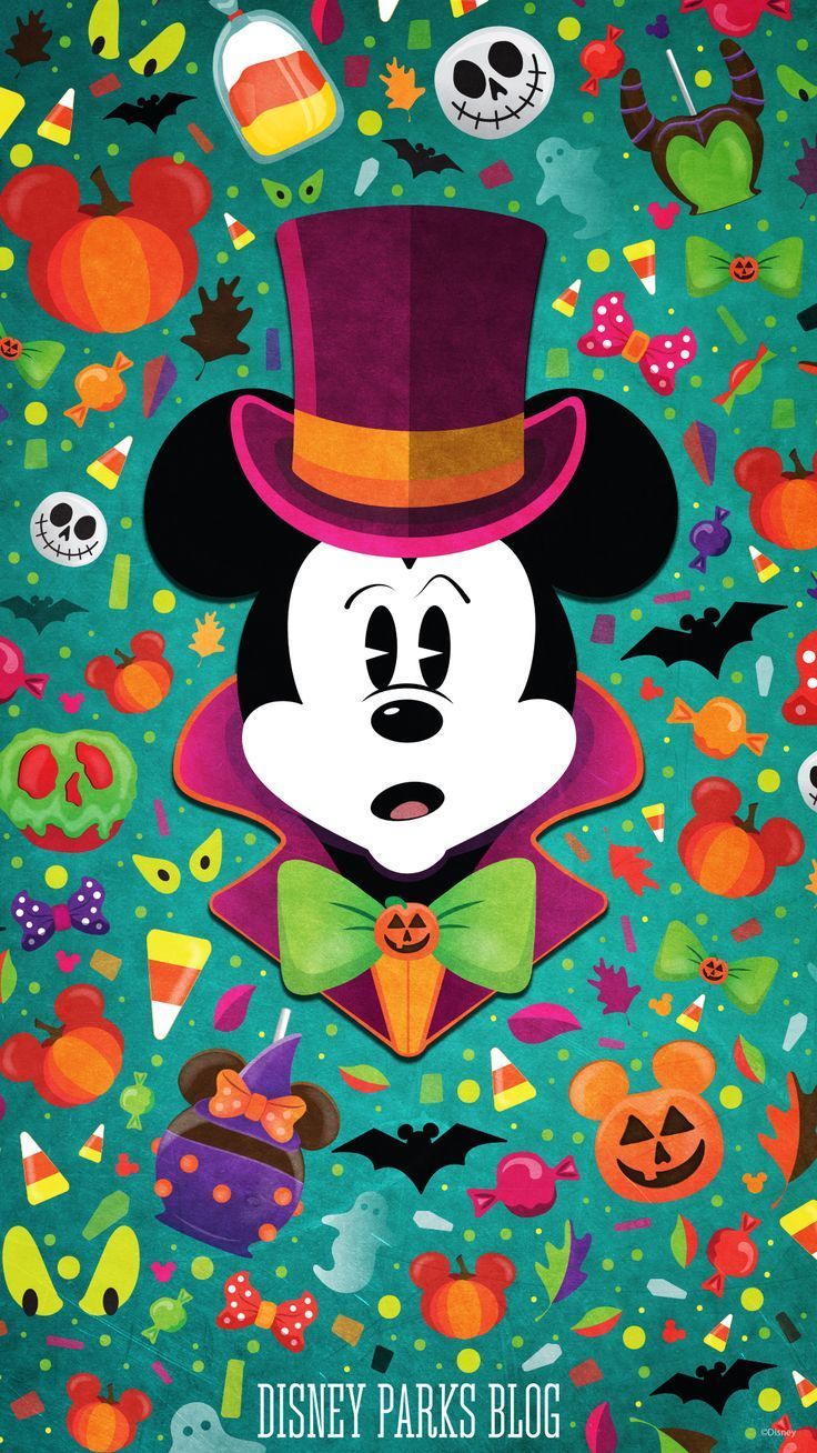 Mickey Wallpaper Blog Wallpaper - Halloween Wallpaper Disney - HD Wallpaper 