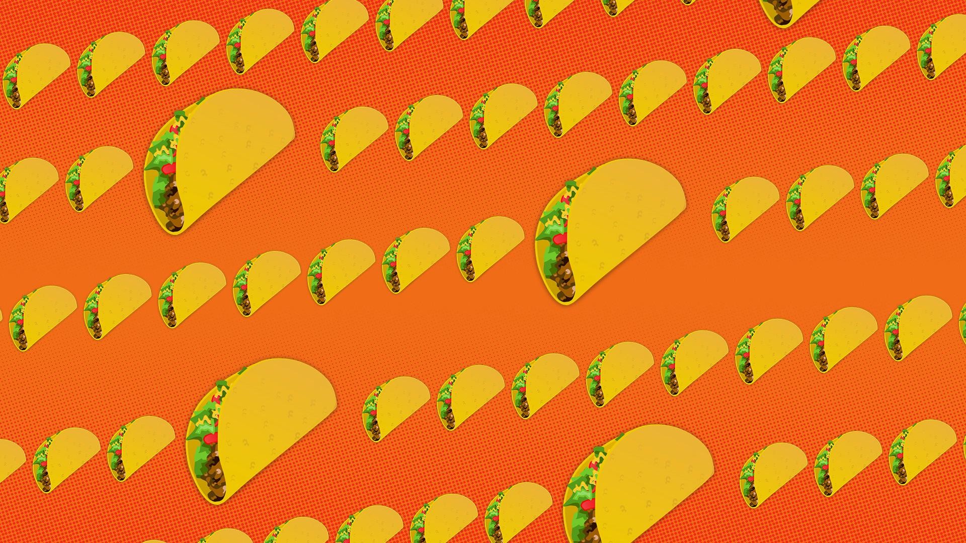 1920x1080, Food Emoji Wallpaper Wp6805525 
 Data Id - Taco - HD Wallpaper 