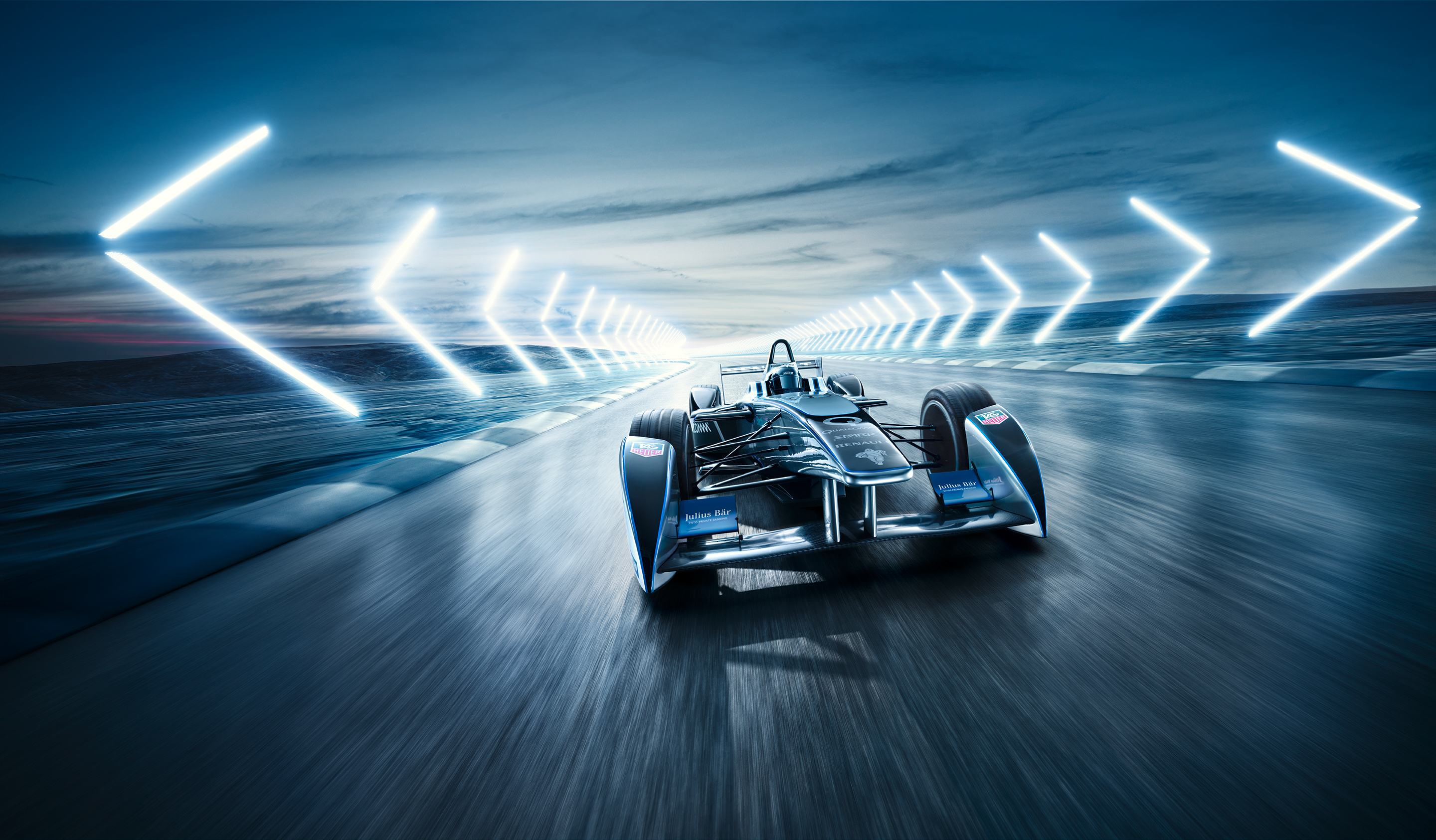 Julius Bär Formula E - HD Wallpaper 