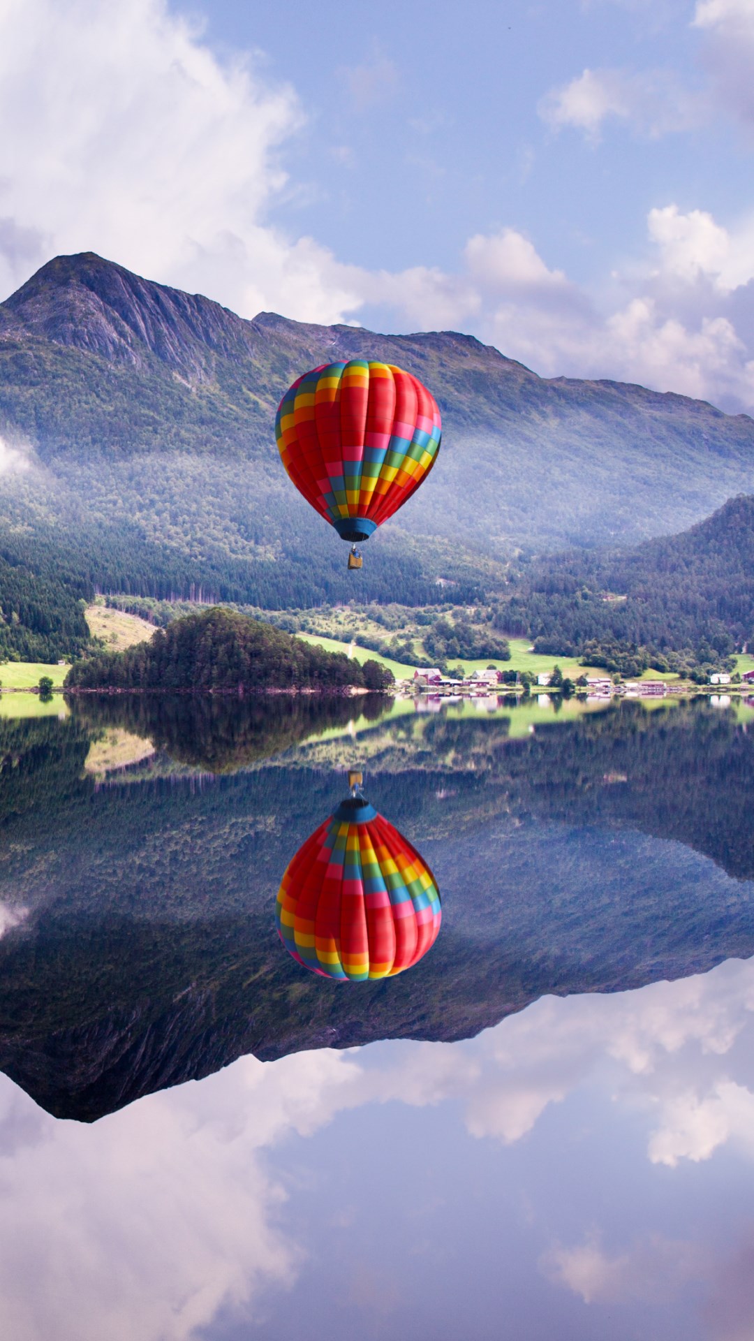 Fly In A Hot Air Balloon Wallpaper - Hot Air Balloon Nepal - HD Wallpaper 