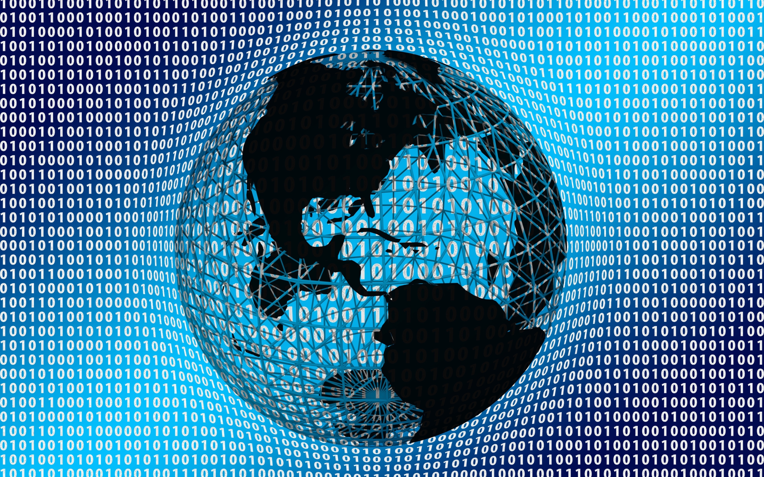 Wallpaper Of Binary, Globe Background & Hd Image - Binary Background - HD Wallpaper 