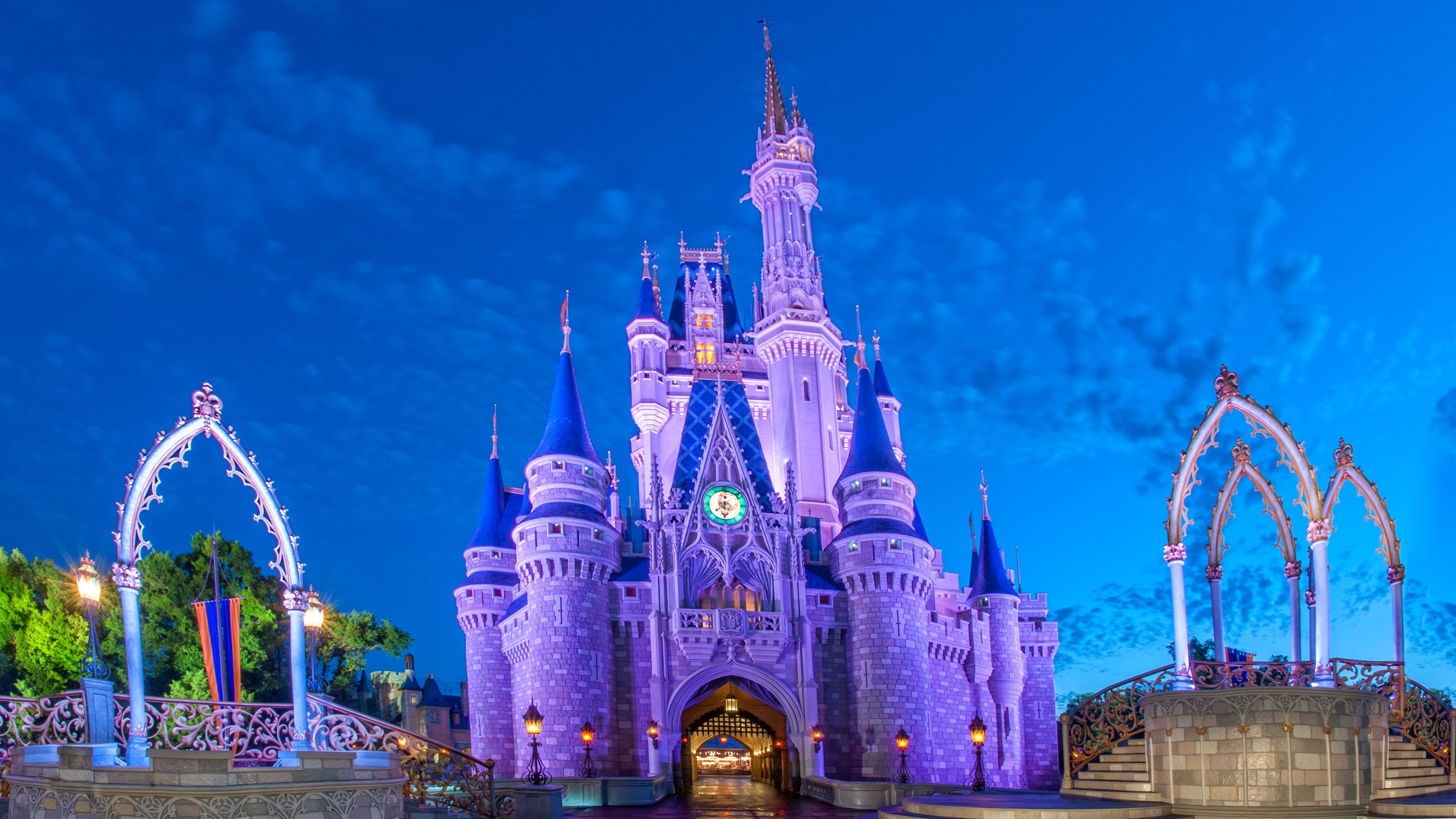 Walt Disney World In Florida 4k Wallpaper - Walt Disney World 4k - HD Wallpaper 