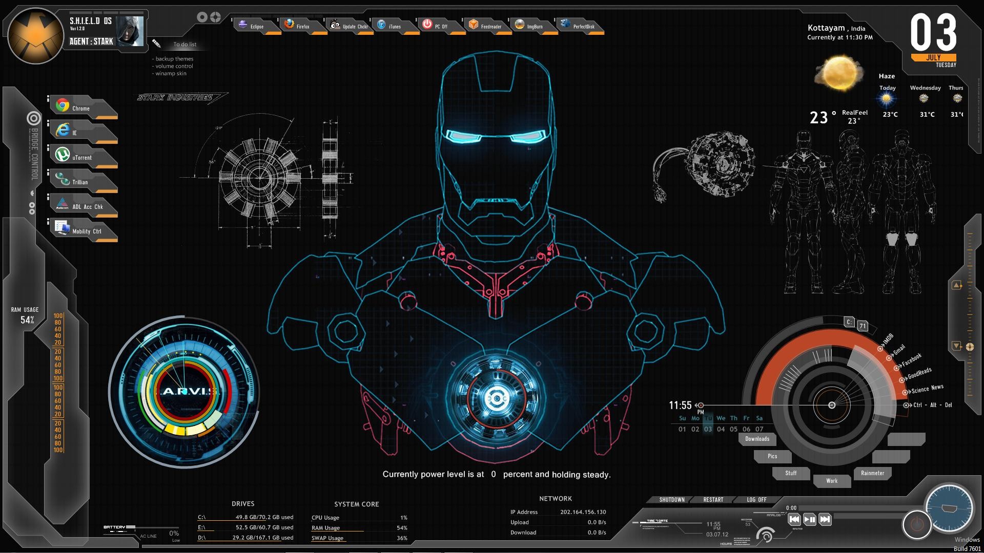 Wallpaper - Iron Man Mac Wallpaper Hd - HD Wallpaper 