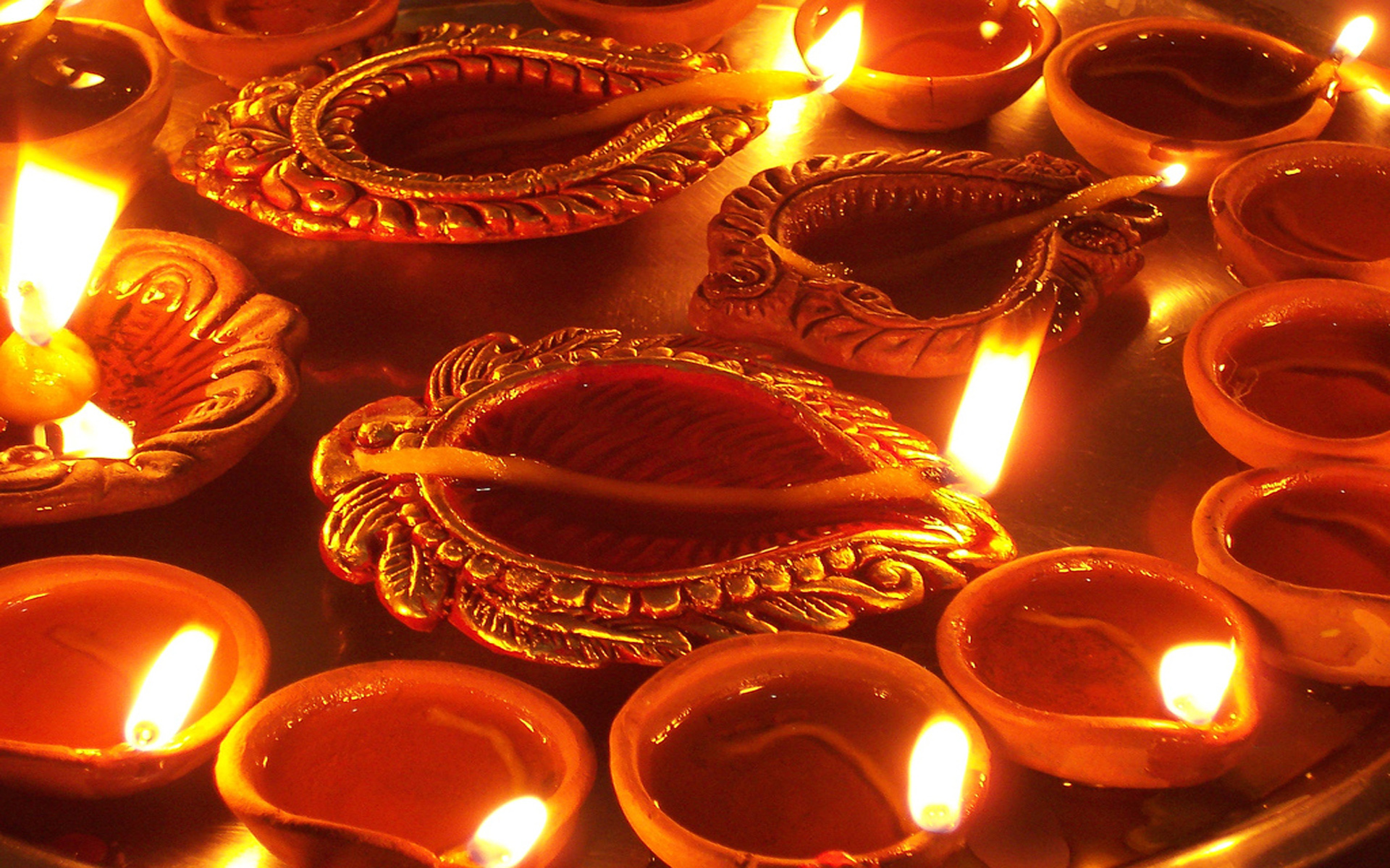 Diwali Candles Wallpaper - Diwali Festival Images Hd - HD Wallpaper 