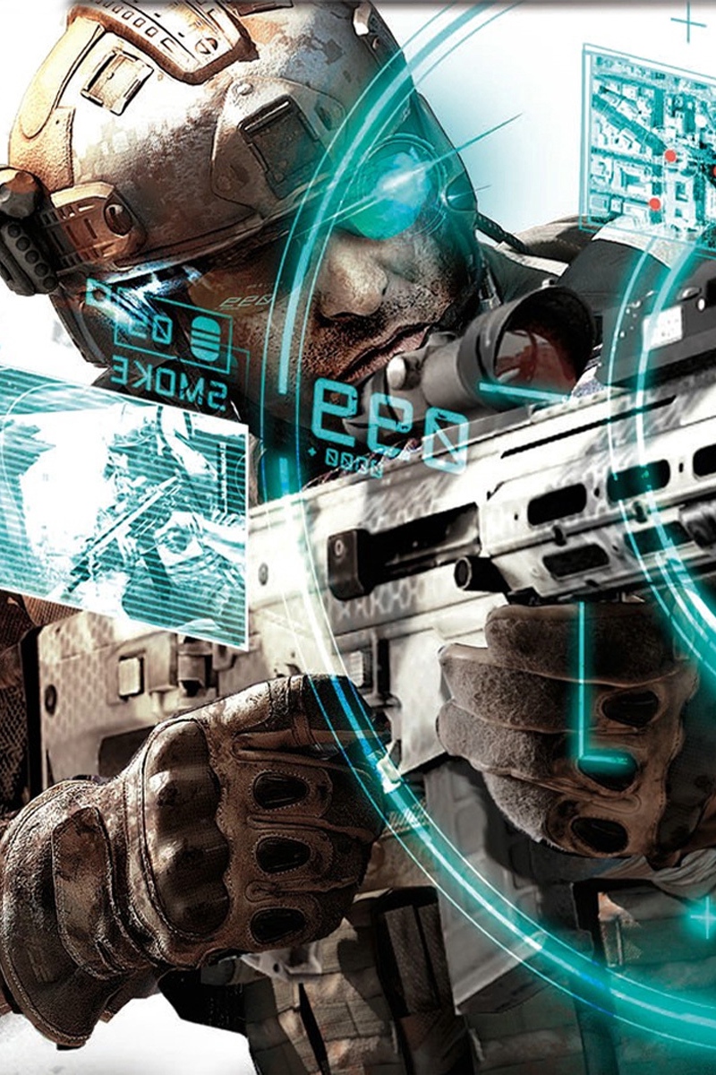 Wallpaper Ghost Recon, Future Soldier, Automatic, Sight, - Ghost Recon Future Soldier Wallpaper Iphone - HD Wallpaper 