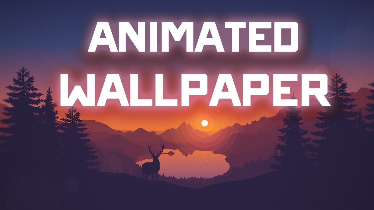 Windows 10 Animated Wallpaper Deer - HD Wallpaper 