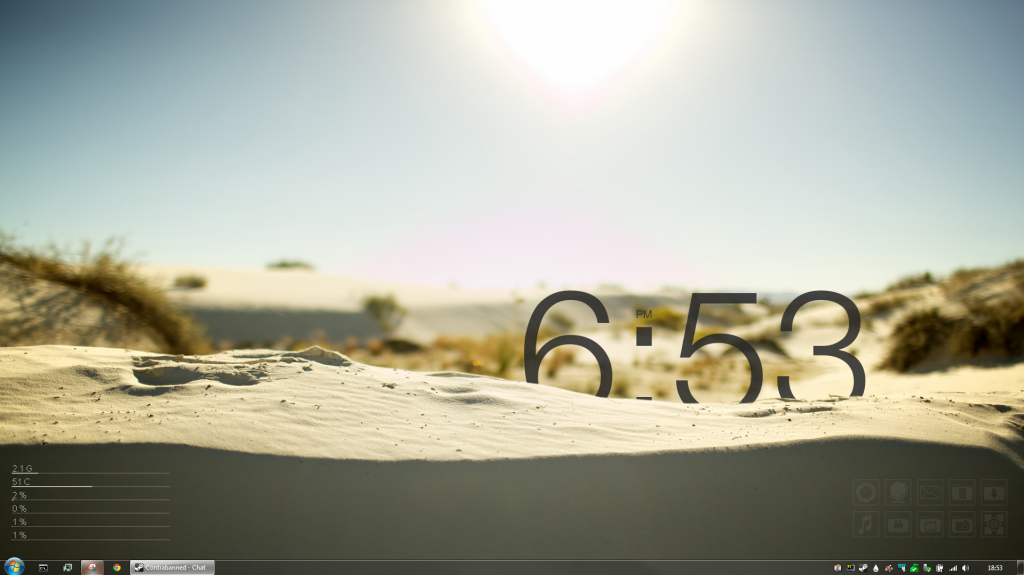 Geektool Mac - HD Wallpaper 