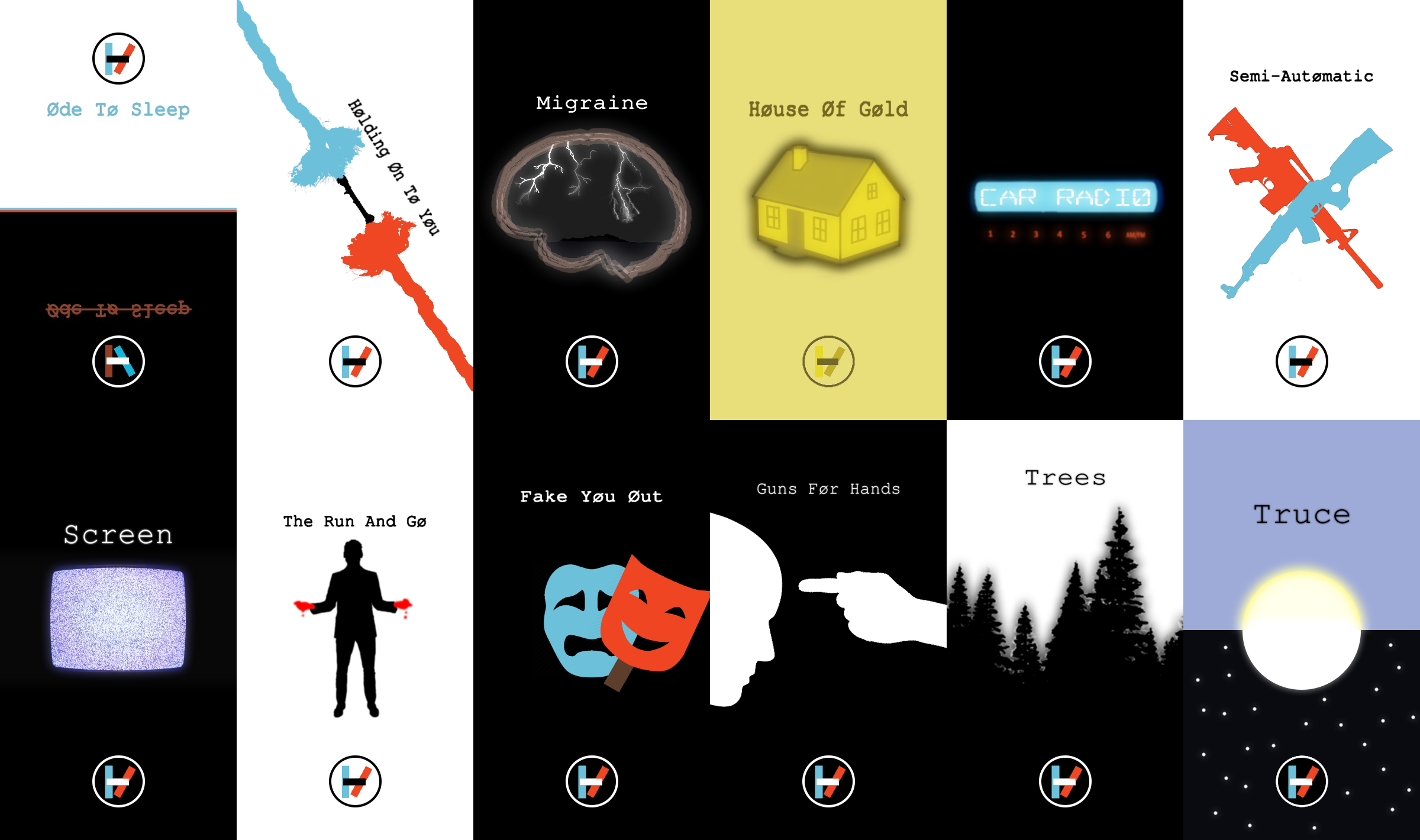 Twenty One Pilots Vessel Logo 2400x1420 Wallpaper teahub.io