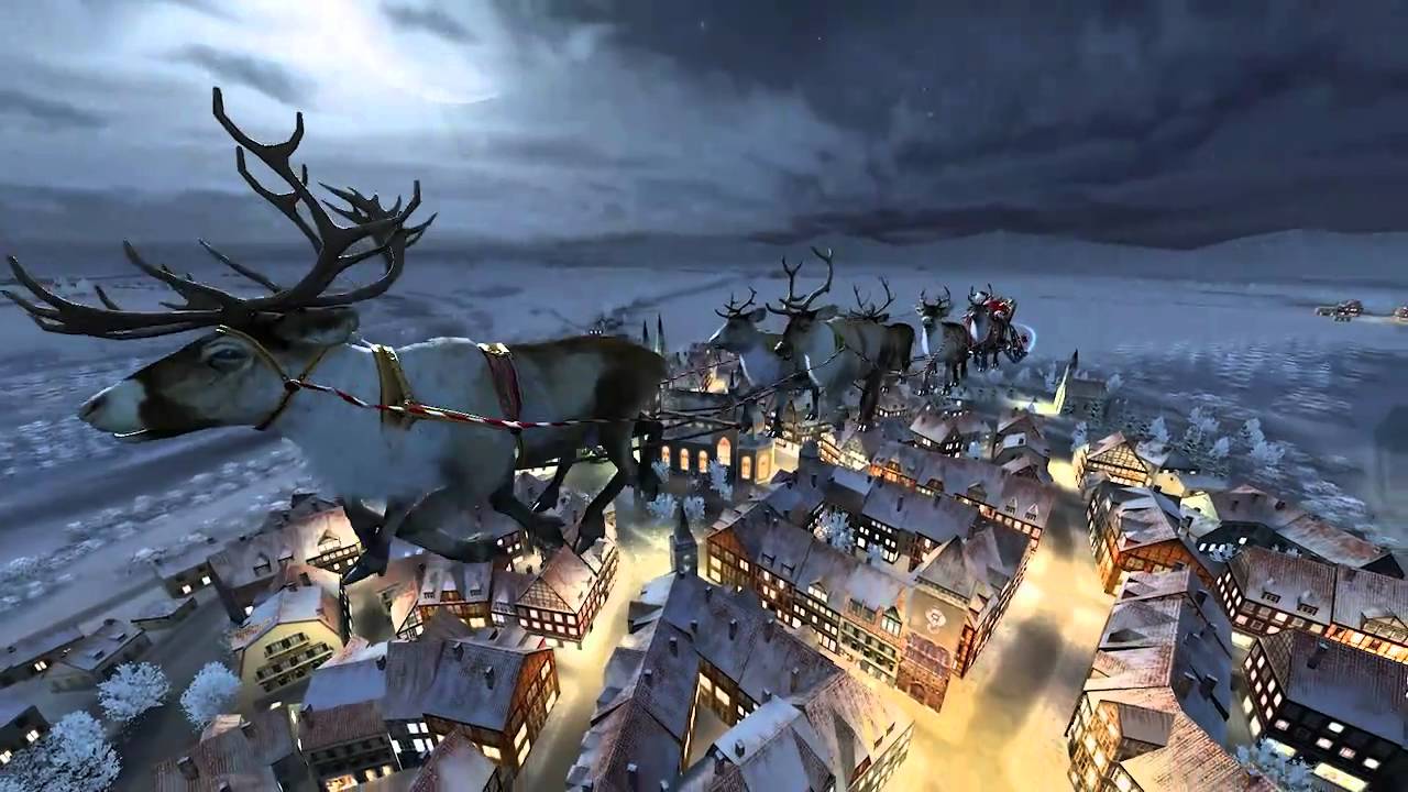 Santa Claus 3d Live - HD Wallpaper 