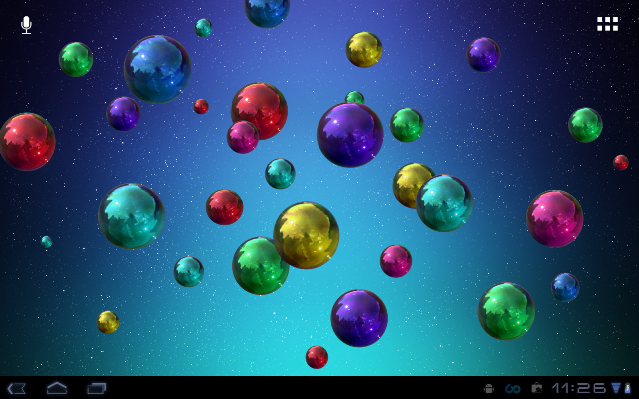 Bubbles Live - HD Wallpaper 